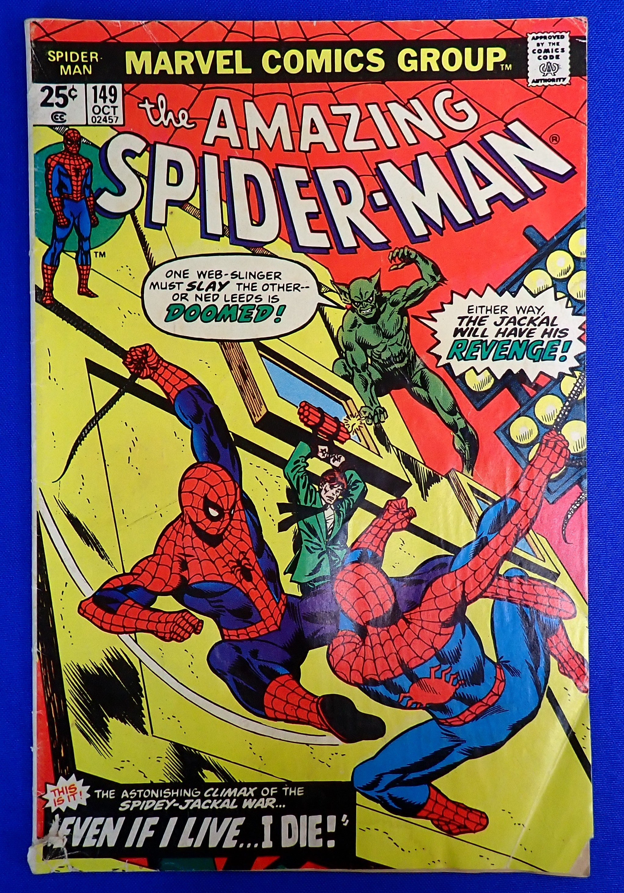 Amazing Spider-Man #149 (1975) - GD/VG (2.5-3.0) - 1st Clone of Peter Parker