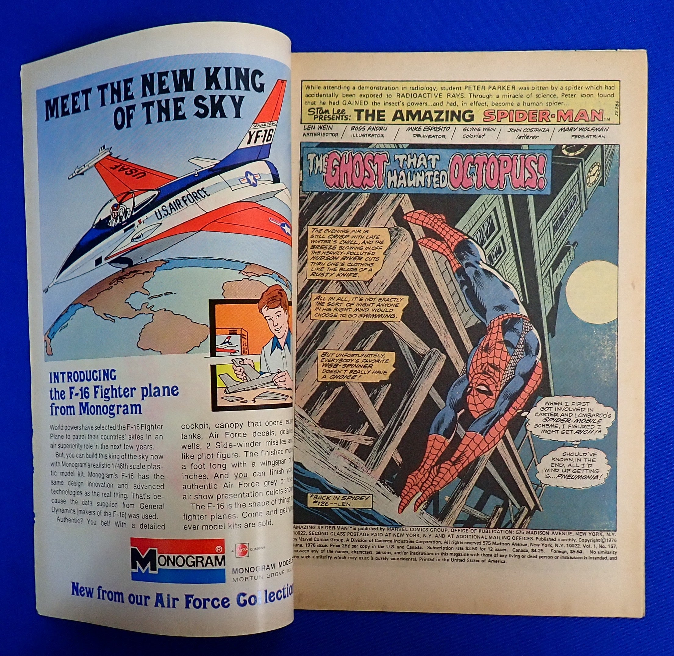 Amazing Spider-Man #157 (1976) - FN (6.0) - Bronze Age Issue