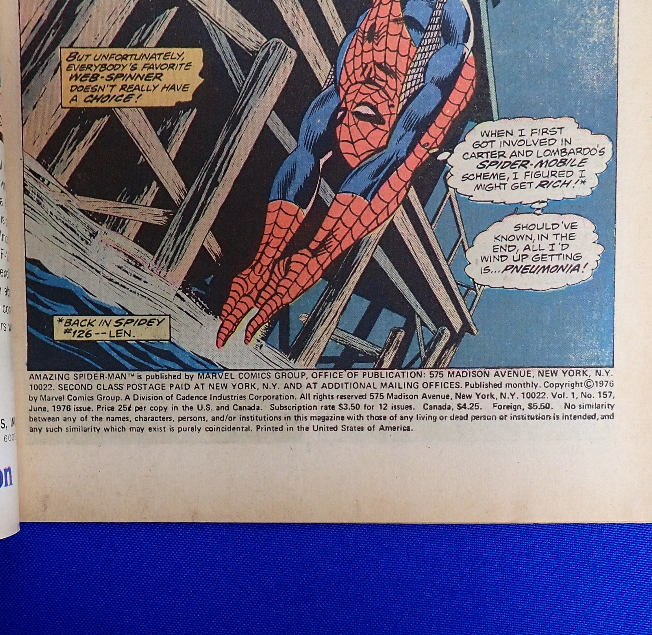 Amazing Spider-Man #157 (1976) - FN (6.0) - Bronze Age Issue