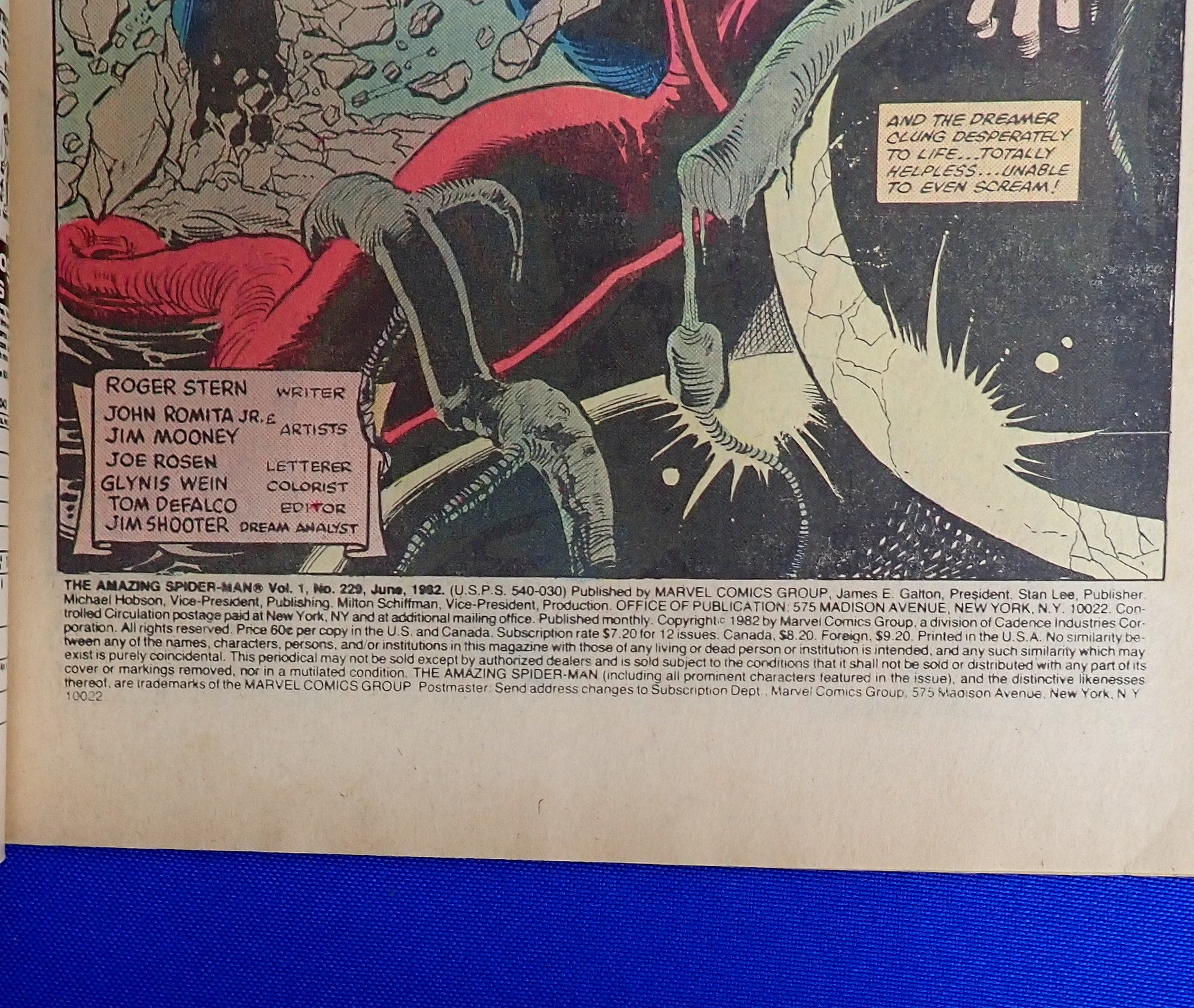 Amazing Spider-Man #229 (1982) - FN/VF (7.0) - Juggernaut Storyline P1