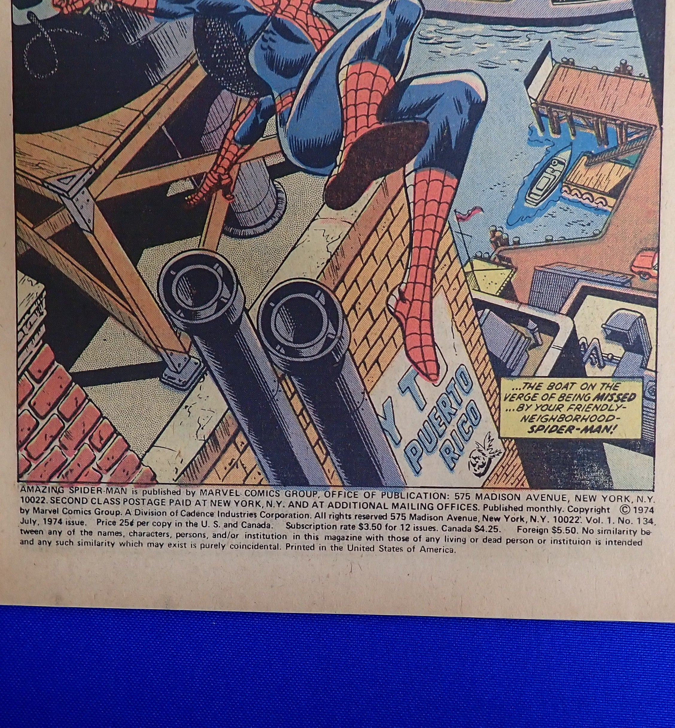 Amazing Spider-Man #134 (1974) - GD/VG (2.5-3.0) - 1st App. Tarantula, 2nd Punisher