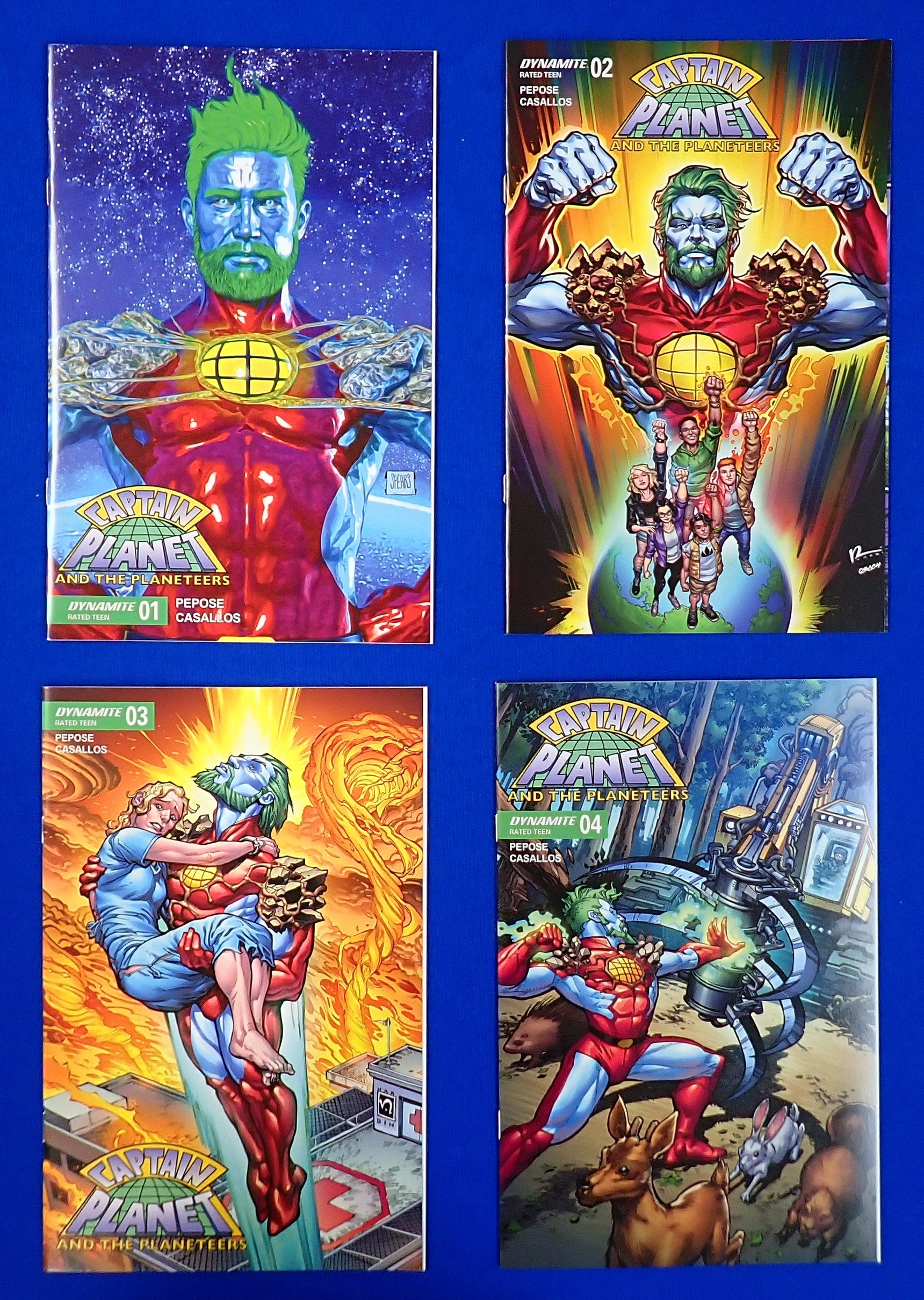 Captain Planet and the Planeteers #1-6 Set (2025) - NM+ (9.2+) - Complete Series