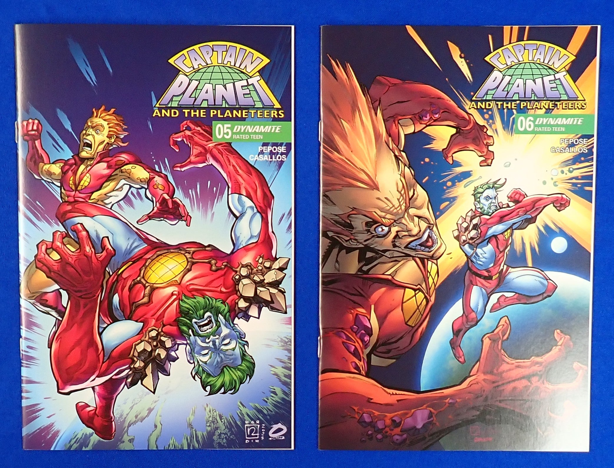 Captain Planet and the Planeteers #1-6 Set (2025) - NM+ (9.2+) - Complete Series