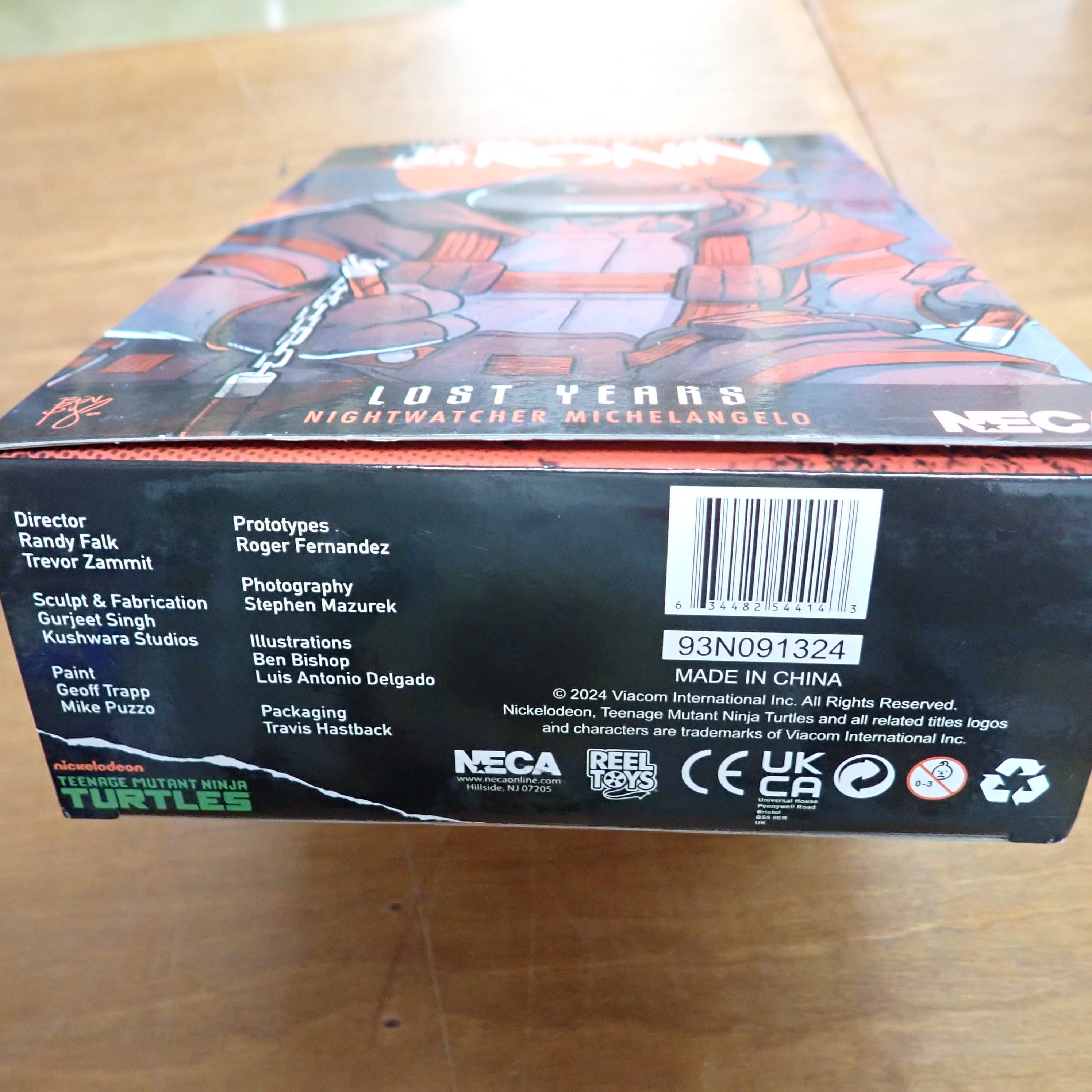 TMNT Nightwatcher Michelangelo Action Figure