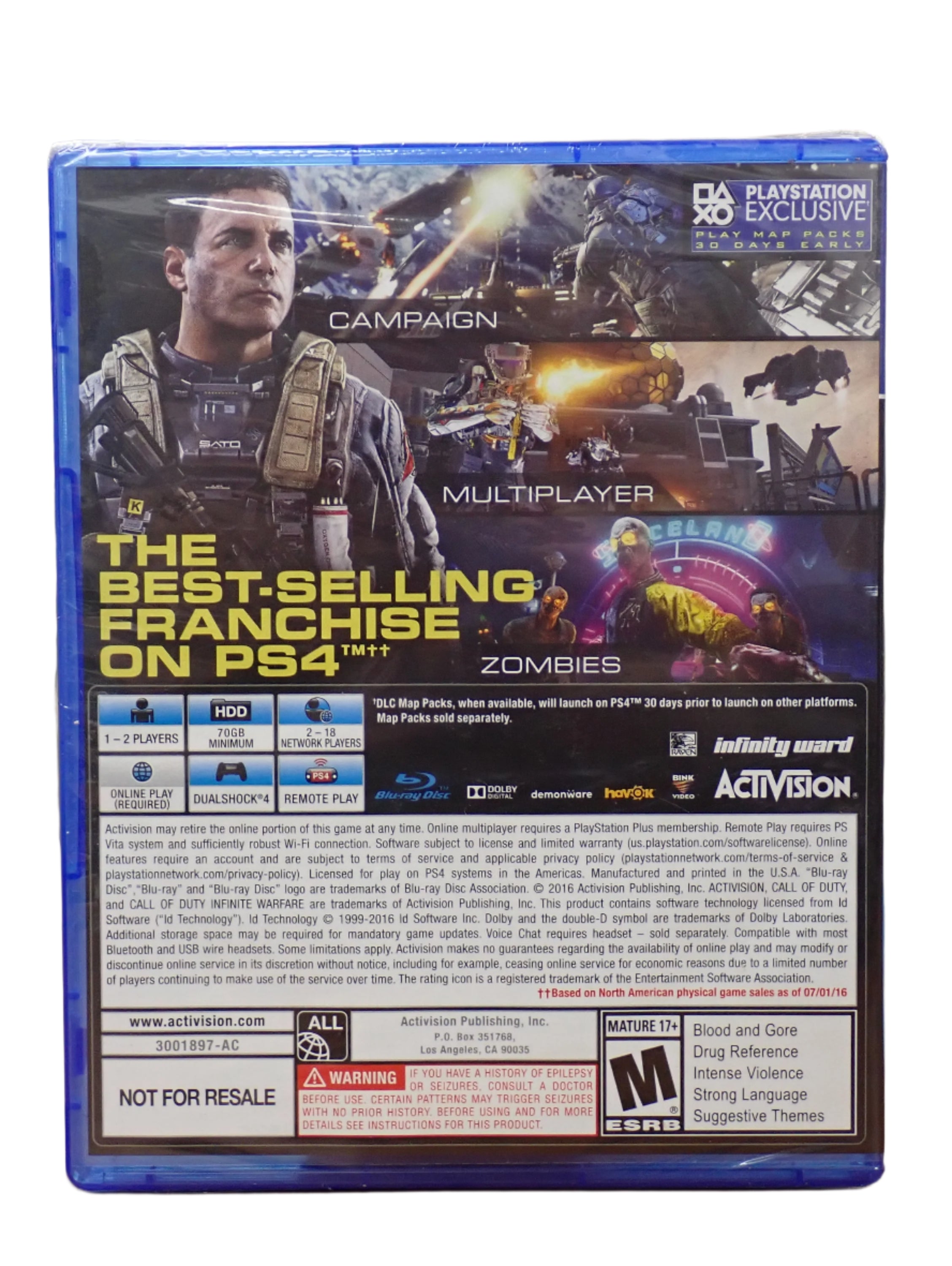 Call of Duty: Infinite Warfare - PS4