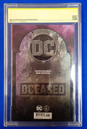 Dceased #1 (2019) - S.S. CGC 9.6 - SIGNED by Lucio Parrillo