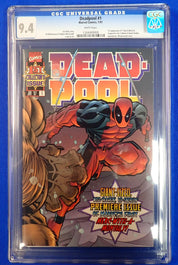 Deadpool #1 (2019) - CGC 9.4 - 1st App. T-Ray & Blind Al
