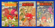 Knuckles (1996) #1-3 Mini Series Set - Var. Conditions - Complete Series