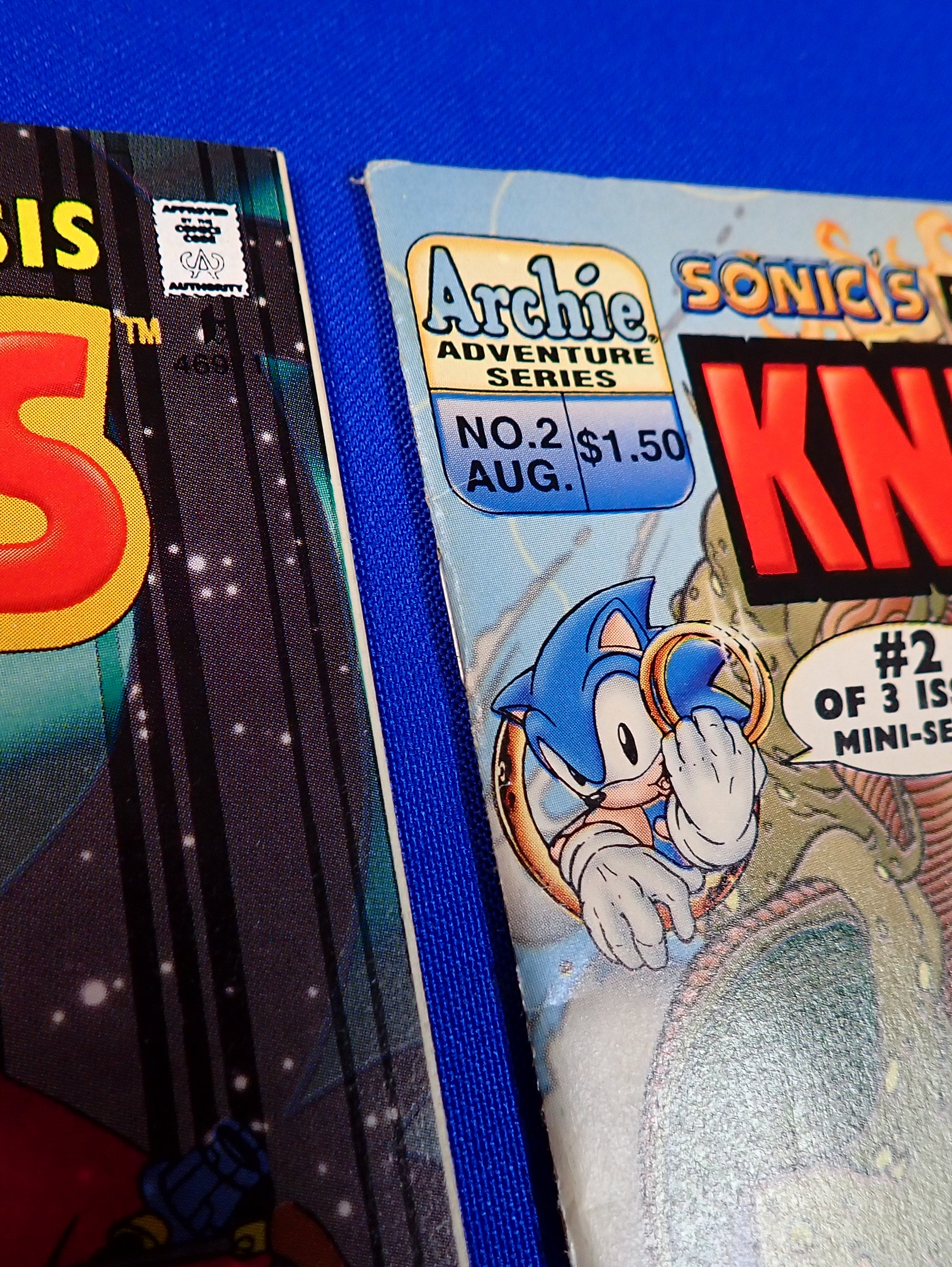 Knuckles (1996) #1-3 Mini Series Set - Var. Conditions - Complete Series