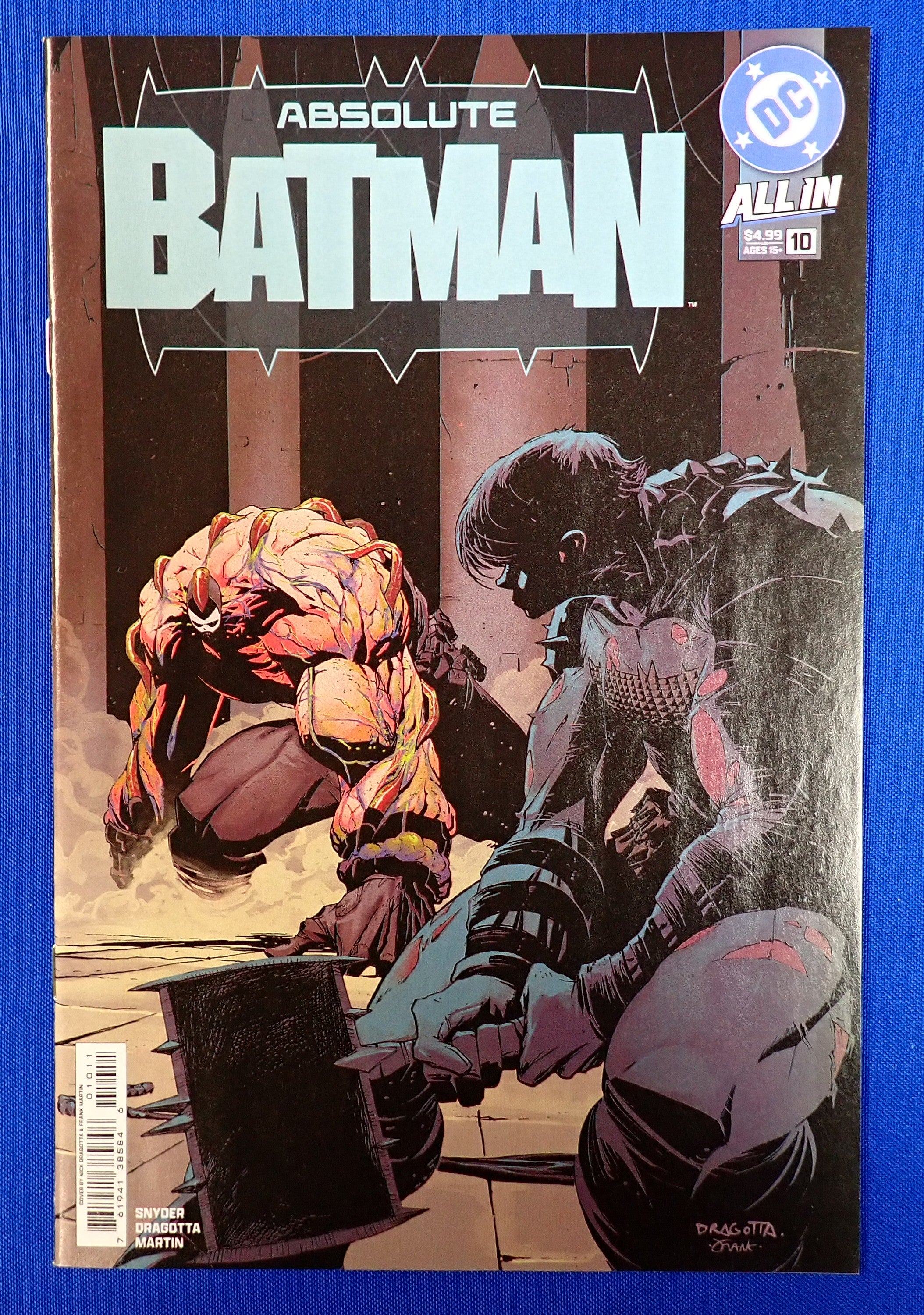 Absolute Batman #10 (2025) - NM+ (9.2+) - 1st Absolute Killer Croc App.