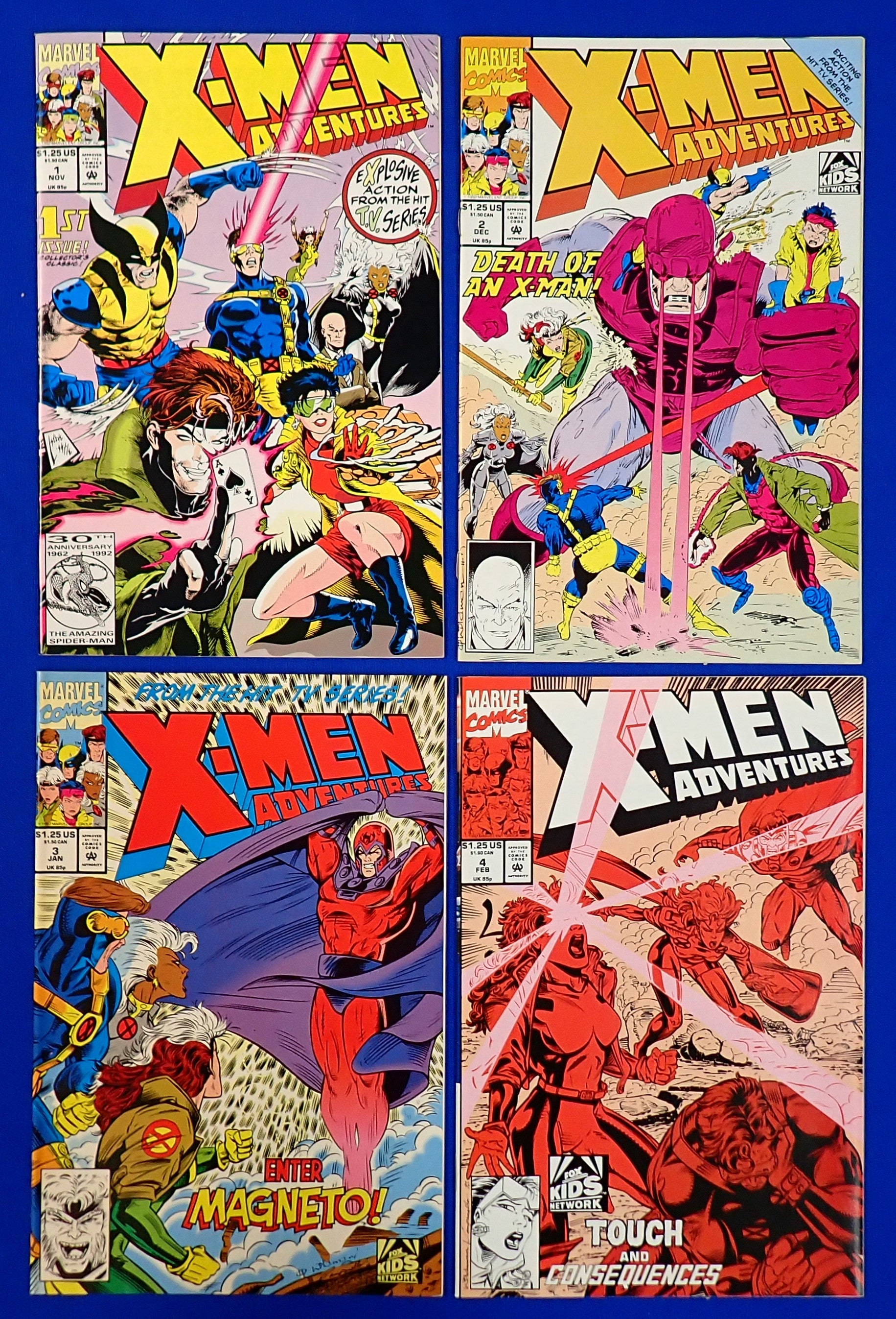 X-Men Adventures (1992) #1-15 Series Set - VF+ (8.5) - Complete Series