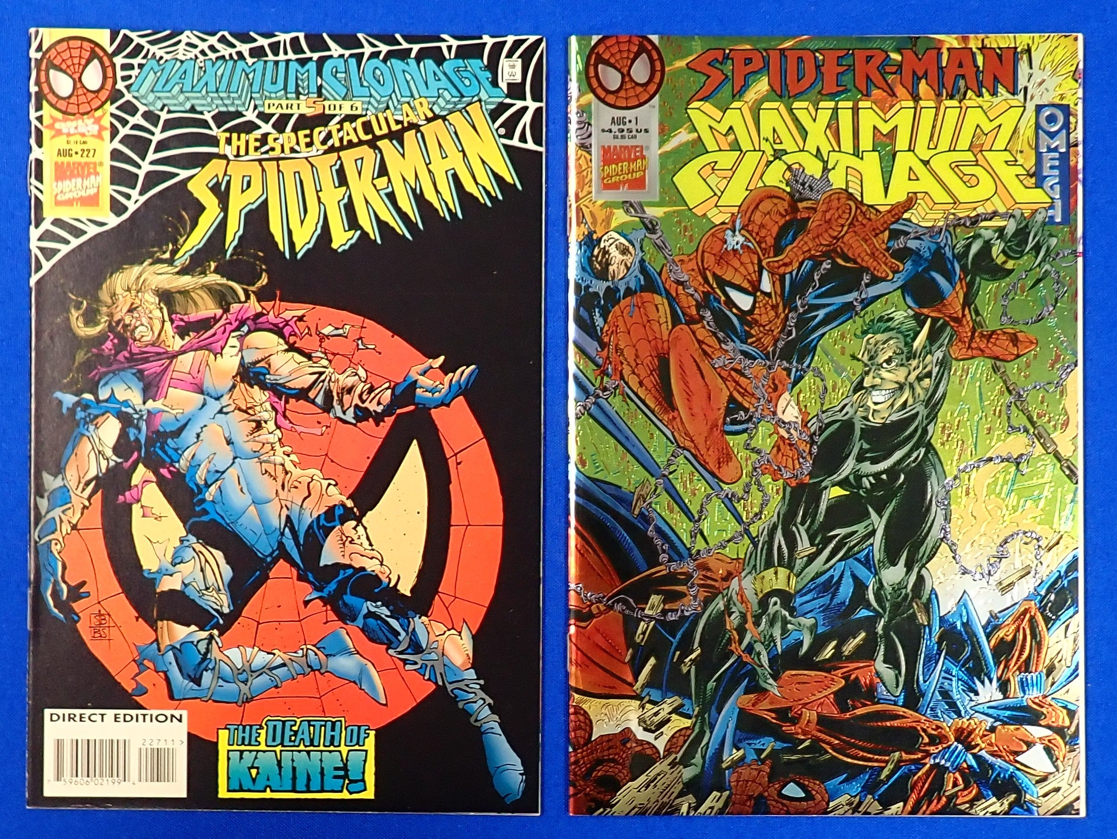 Spider-Man: Maximum Clonage (1995) #1-6 Set - NM+ (9.0+) - Complete Mini Series