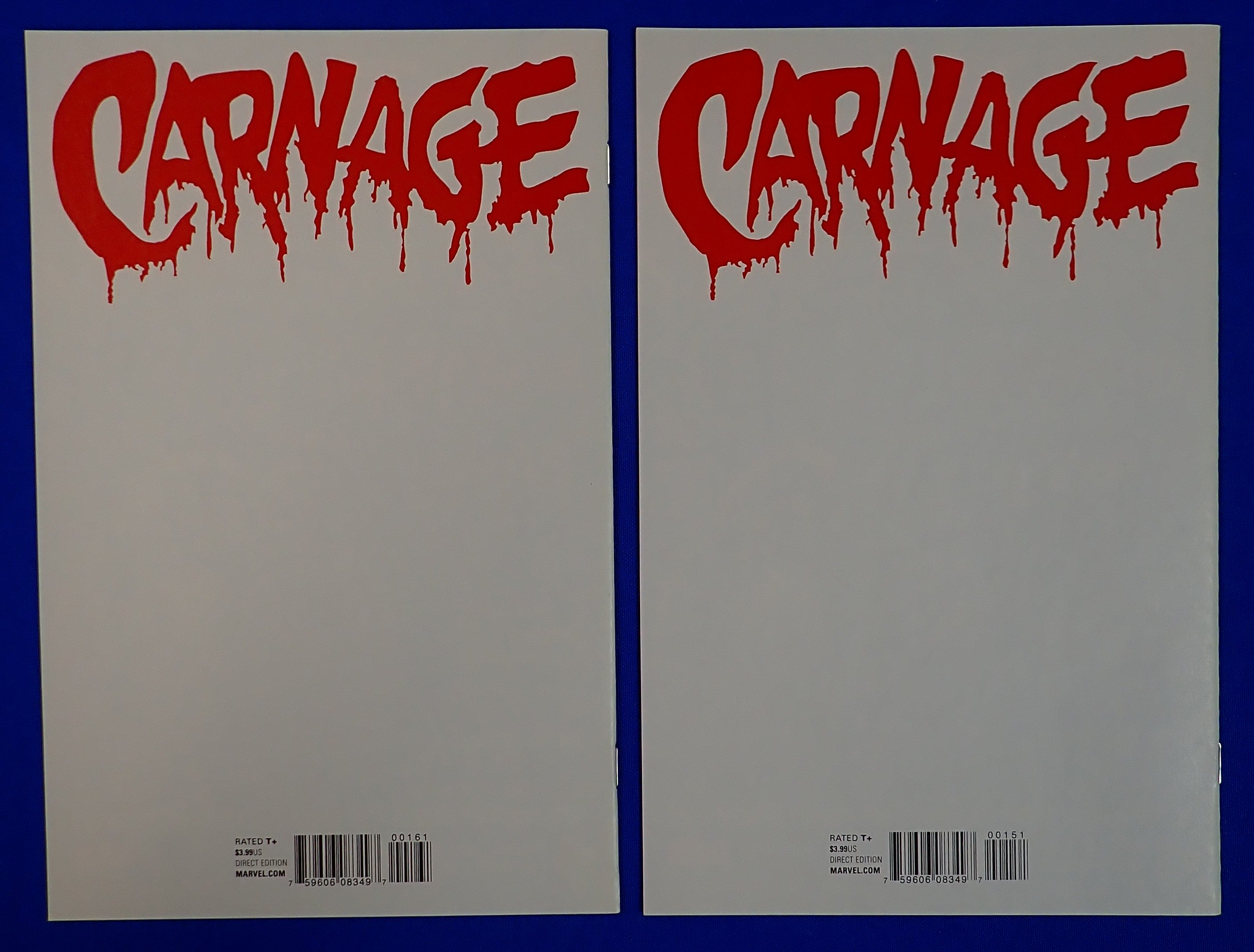 Carnage #1 (2016) Todd Nauck Variant Set - NM+ (9.2+)