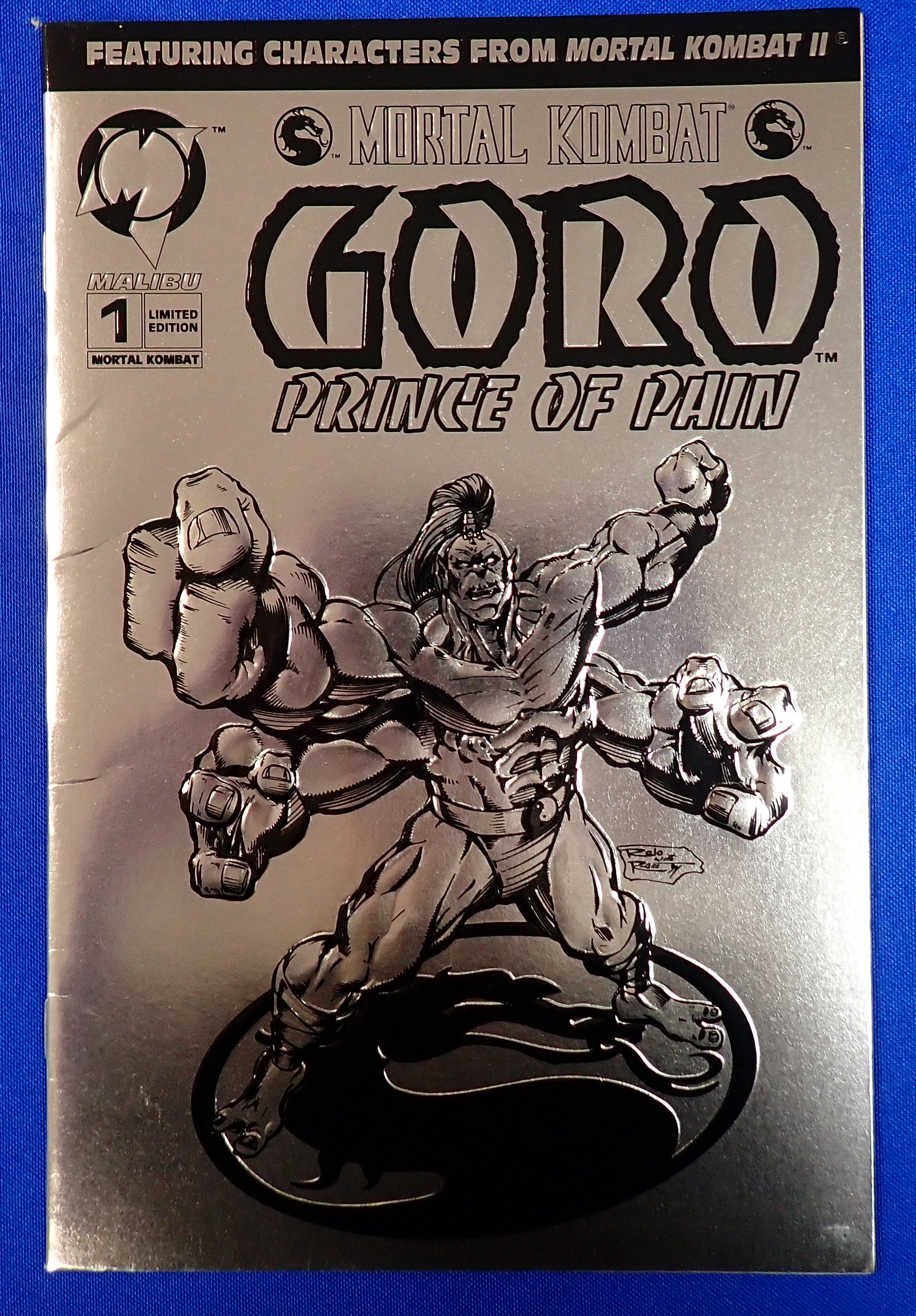 Mortal Kombat: Goro Prince of Pain (1994) - FN/VF (7.0) - Silver Foil Variant