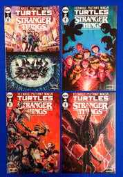 Teenage Mutant Ninja Turtles x Stranger Things #1-4 (2023) - NM+ (9.2+) - Complete Mini Series