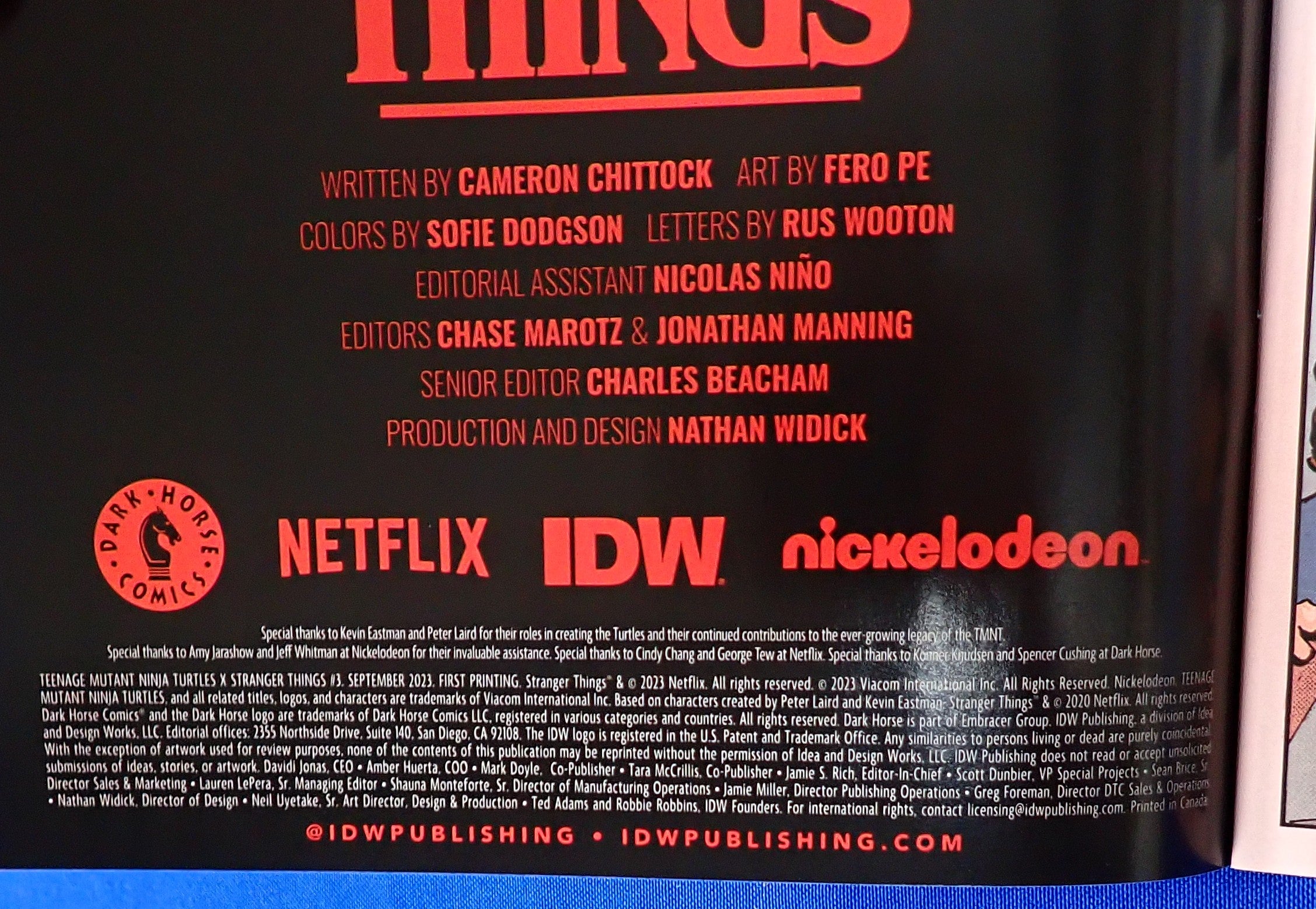 Teenage Mutant Ninja Turtles x Stranger Things #1-4 (2023) - NM+ (9.2+) - Complete Mini Series