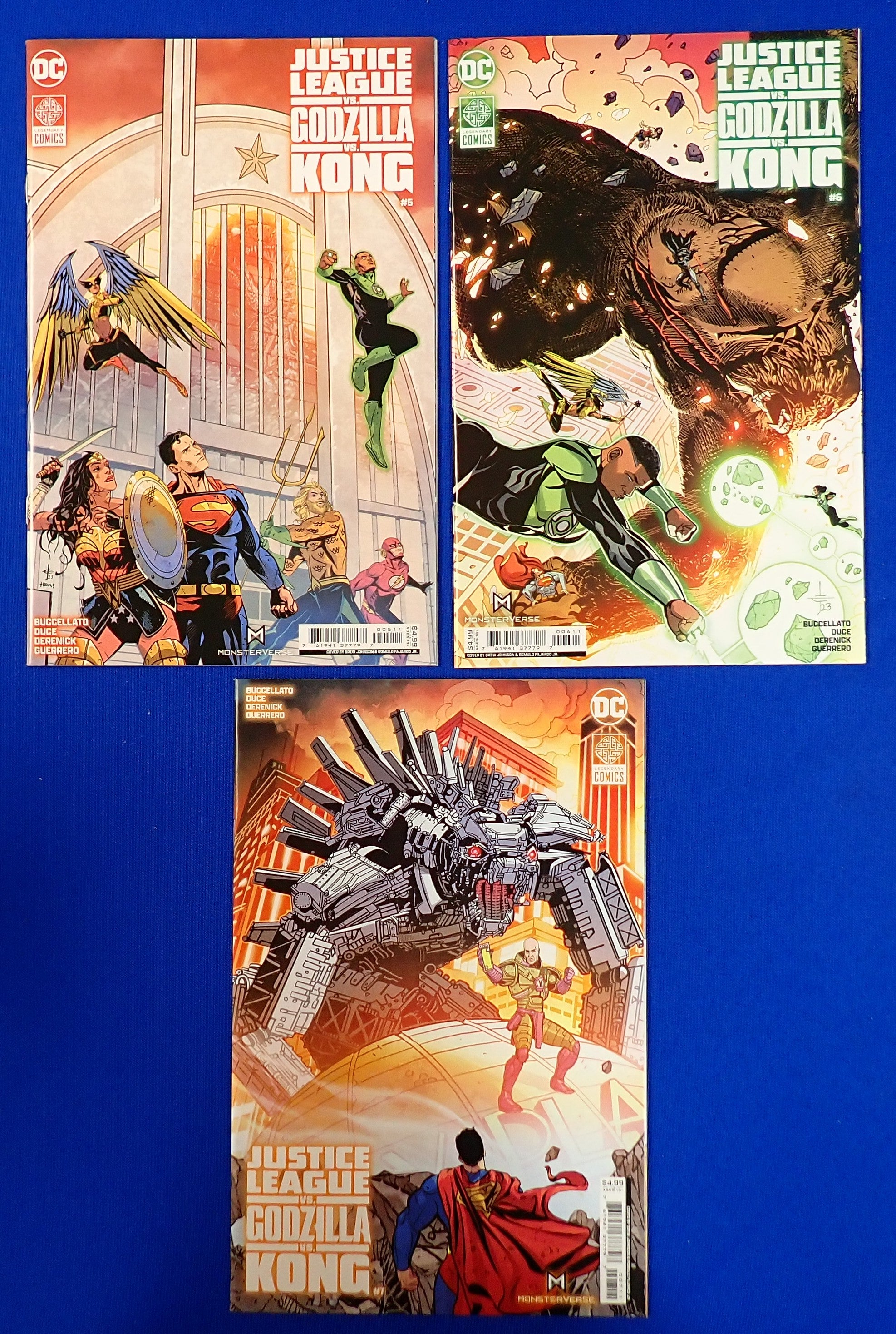 Justice League Vs. Godzilla Vs. Kong (2023) #1-7 Set - NM+ (9.2+) - Complete Mini Series