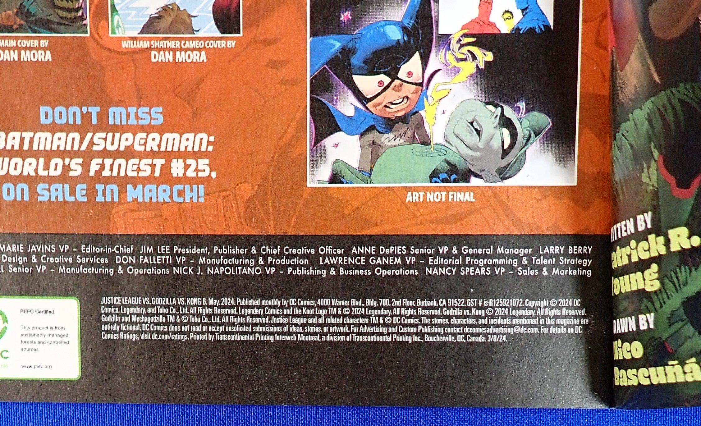 Justice League Vs. Godzilla Vs. Kong (2023) #1-7 Set - NM+ (9.2+) - Complete Mini Series