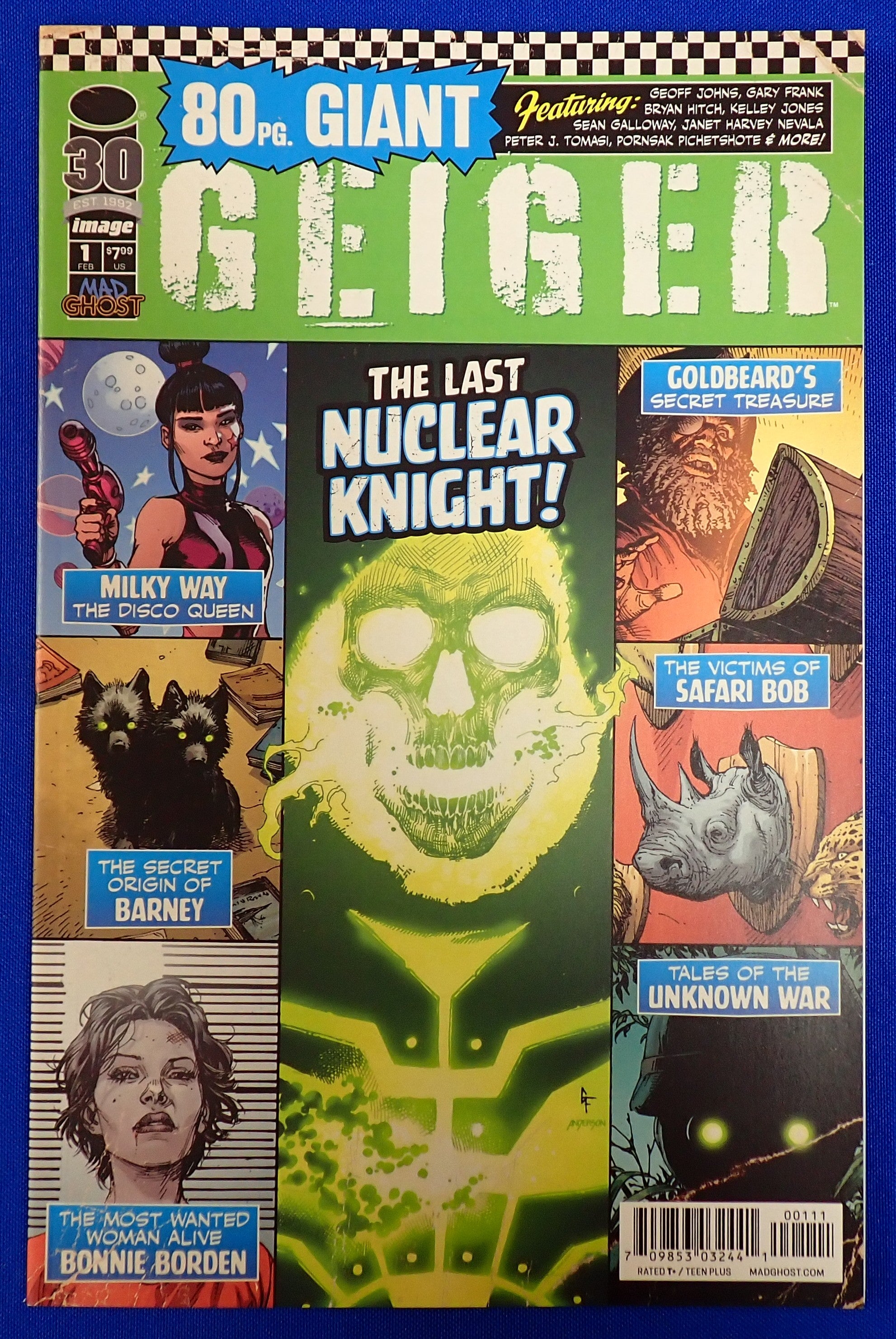 Geiger 80-Page Giant #1 (2022) - NM+ (9.2+) -1st Redcoat, Nate, & Barney Origin