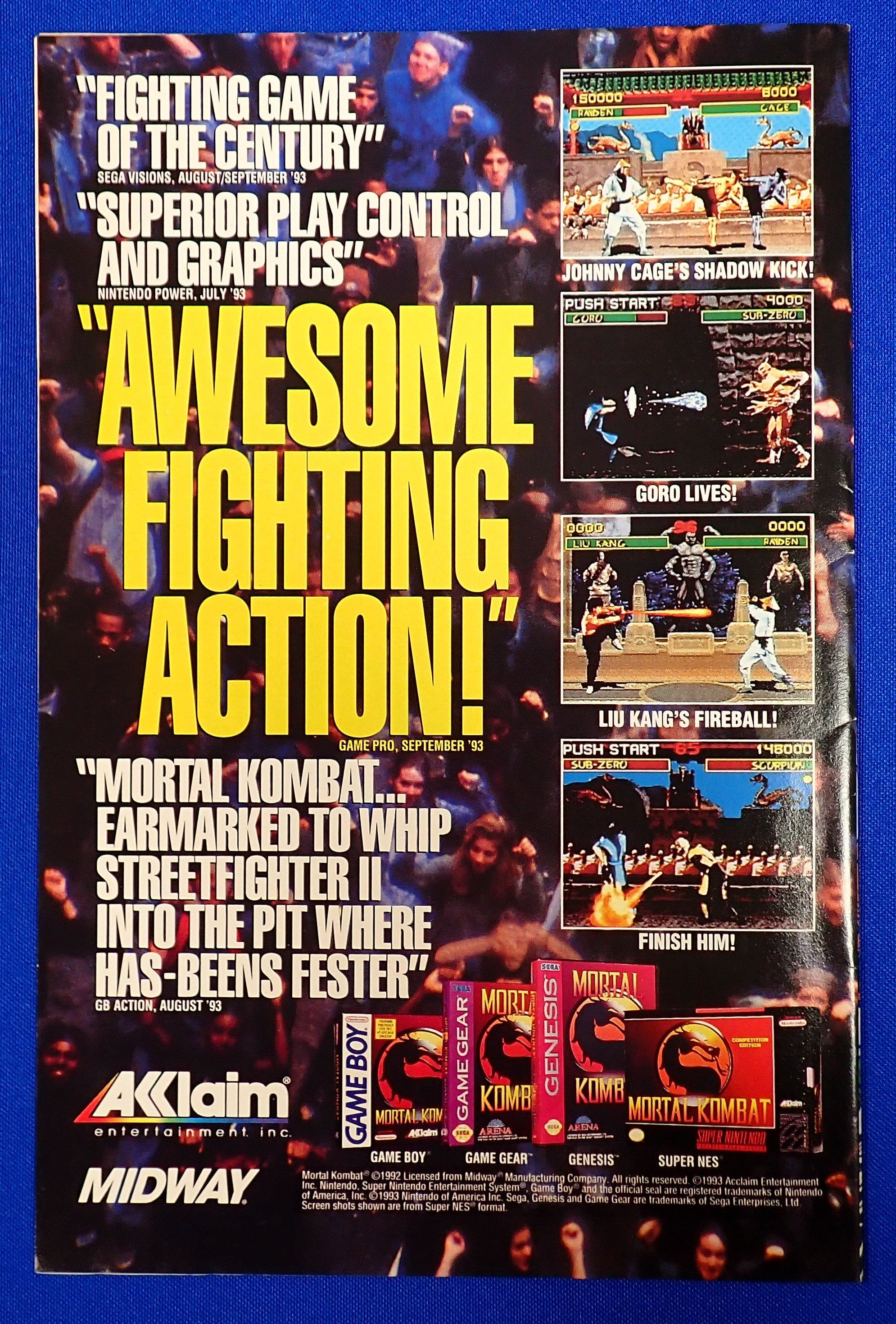 Street Fighter #3 (1993) - NM- (9.0) - Gold Edition out of 10,000