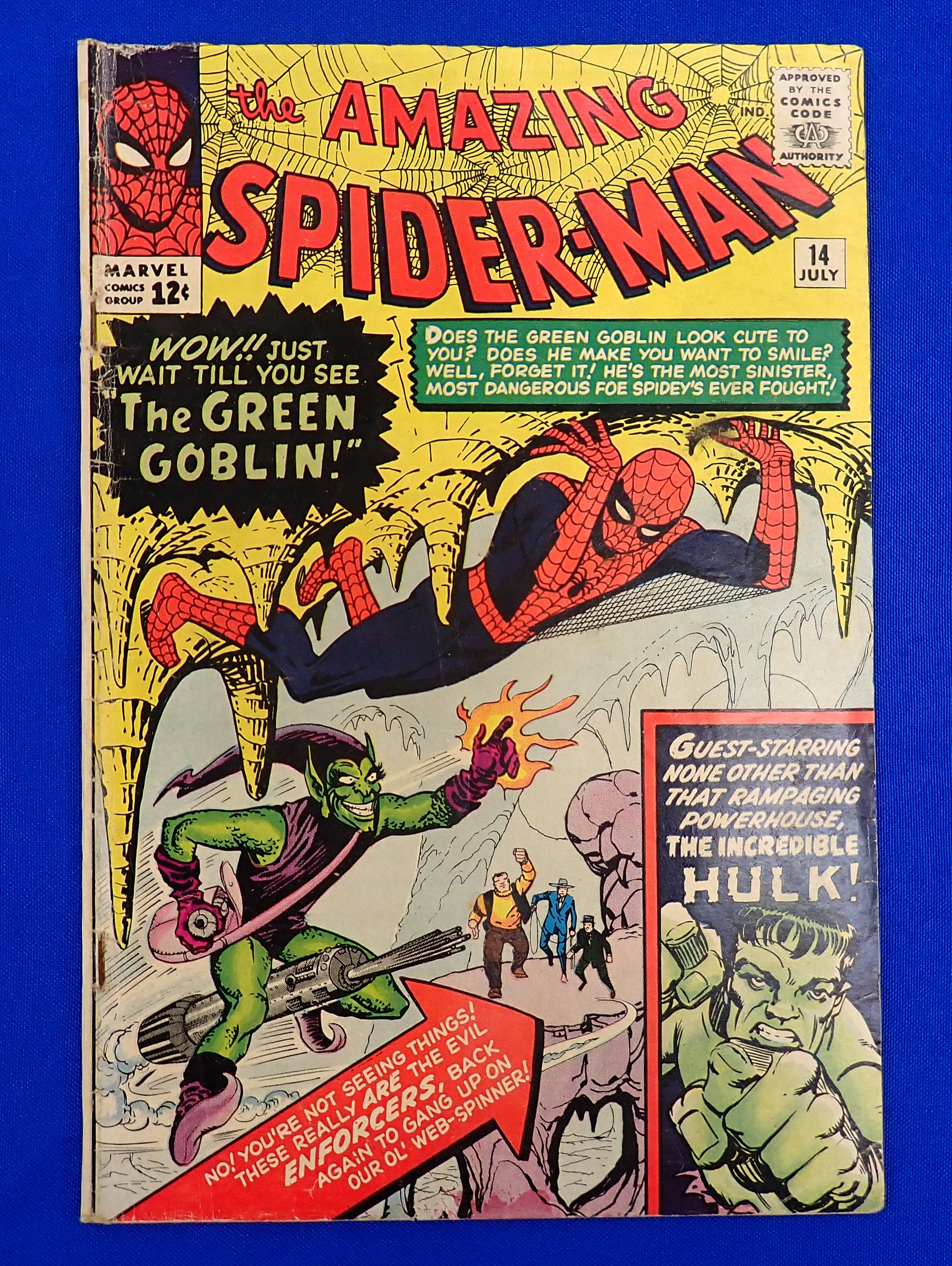 Amazing Spider-Man #14 (1964) - GD/VG- (3.0-3.5) - 1st App. Green Goblin
