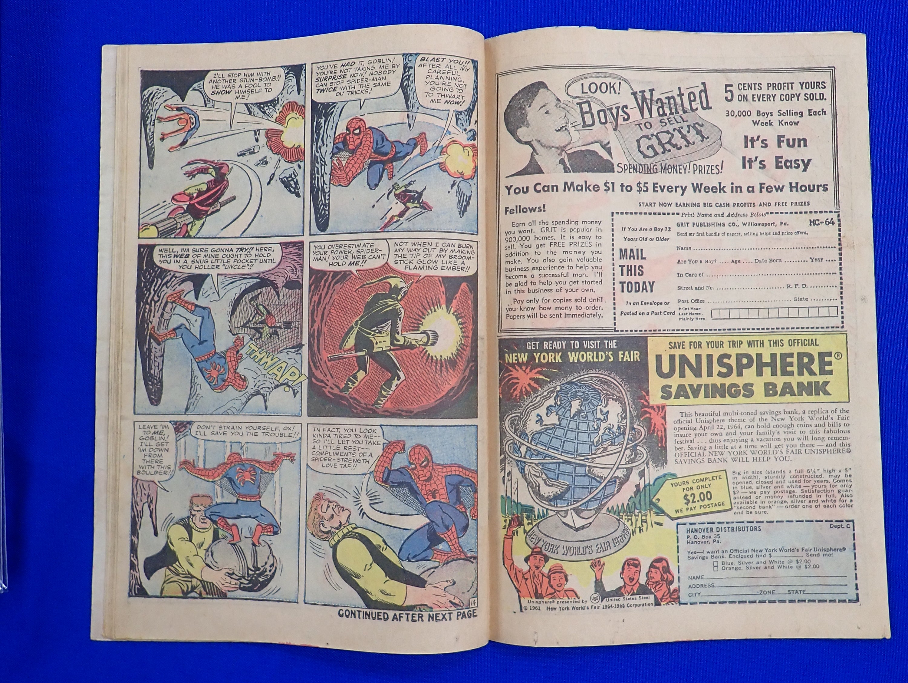 Amazing Spider-Man #14 (1964) - GD/VG- (3.0-3.5) - 1st App. Green Goblin