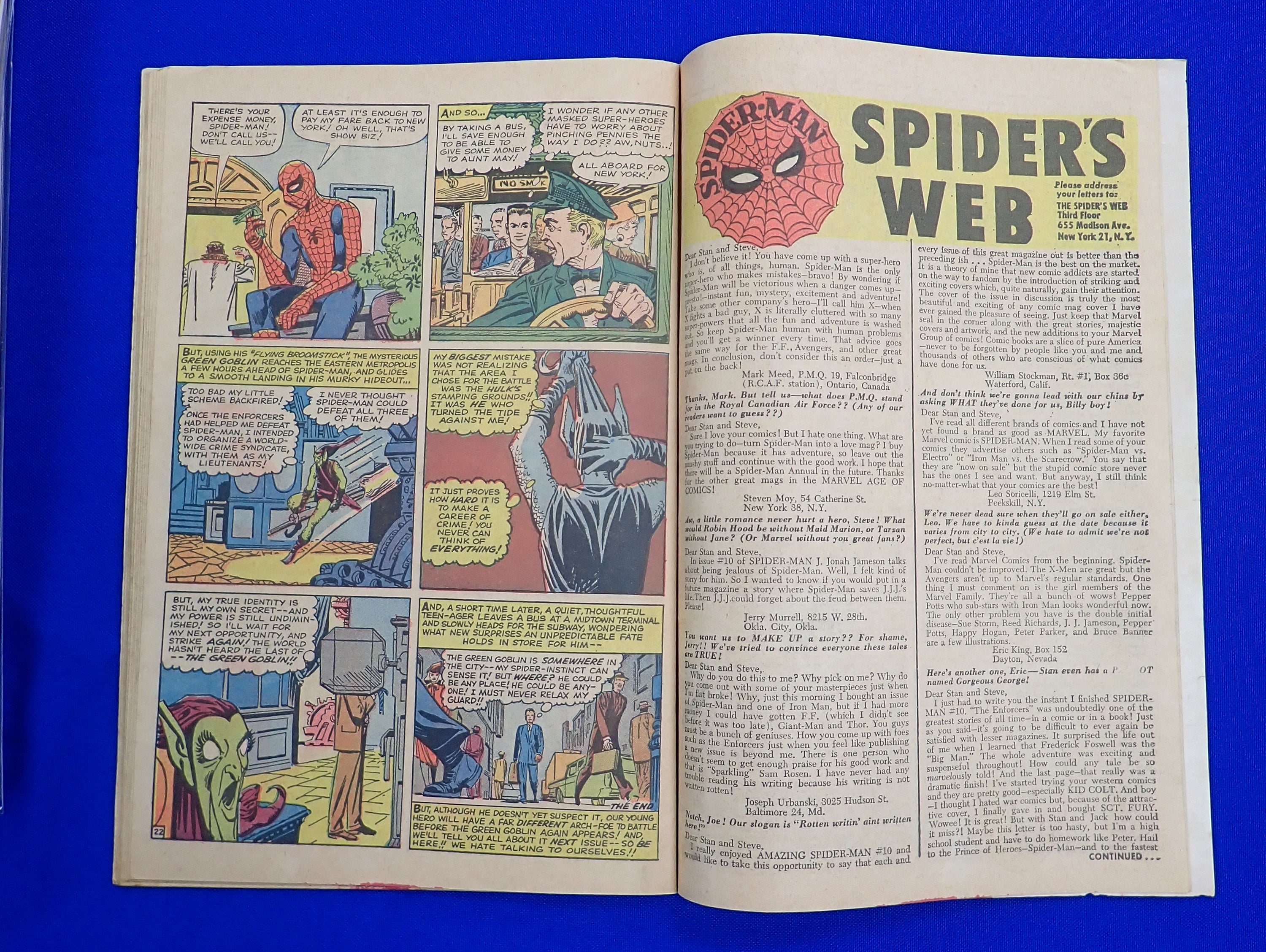 Amazing Spider-Man #14 (1964) - GD/VG- (3.0-3.5) - 1st App. Green Goblin