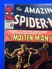 Amazing Spider-Man #28 (1965) - VF-/VF (7.5-8.0) - 1st App. & Origin of Molten Man