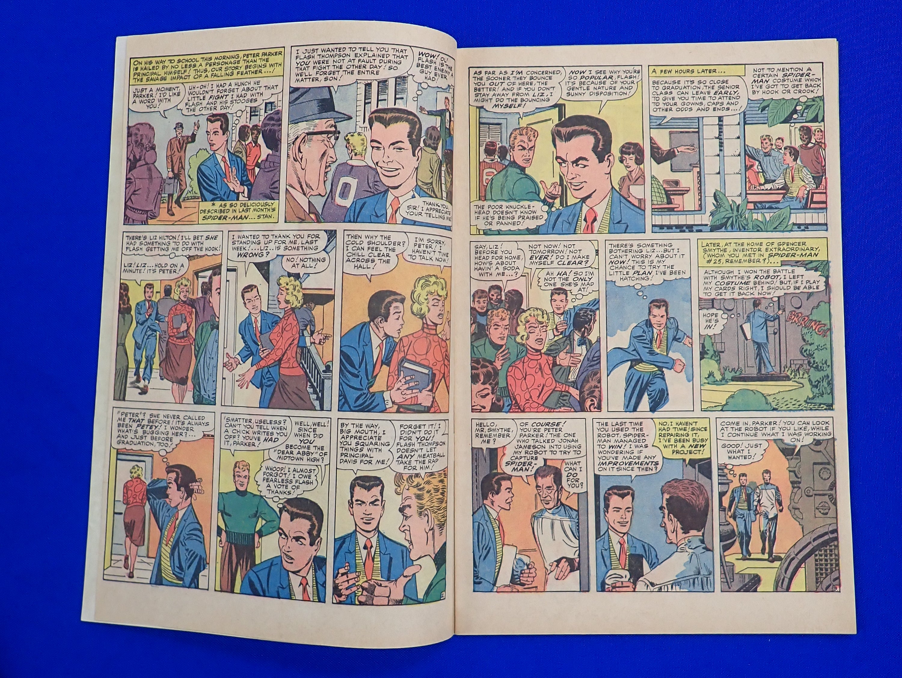 Amazing Spider-Man #28 (1965) - VF-/VF (7.5-8.0) - 1st App. & Origin of Molten Man