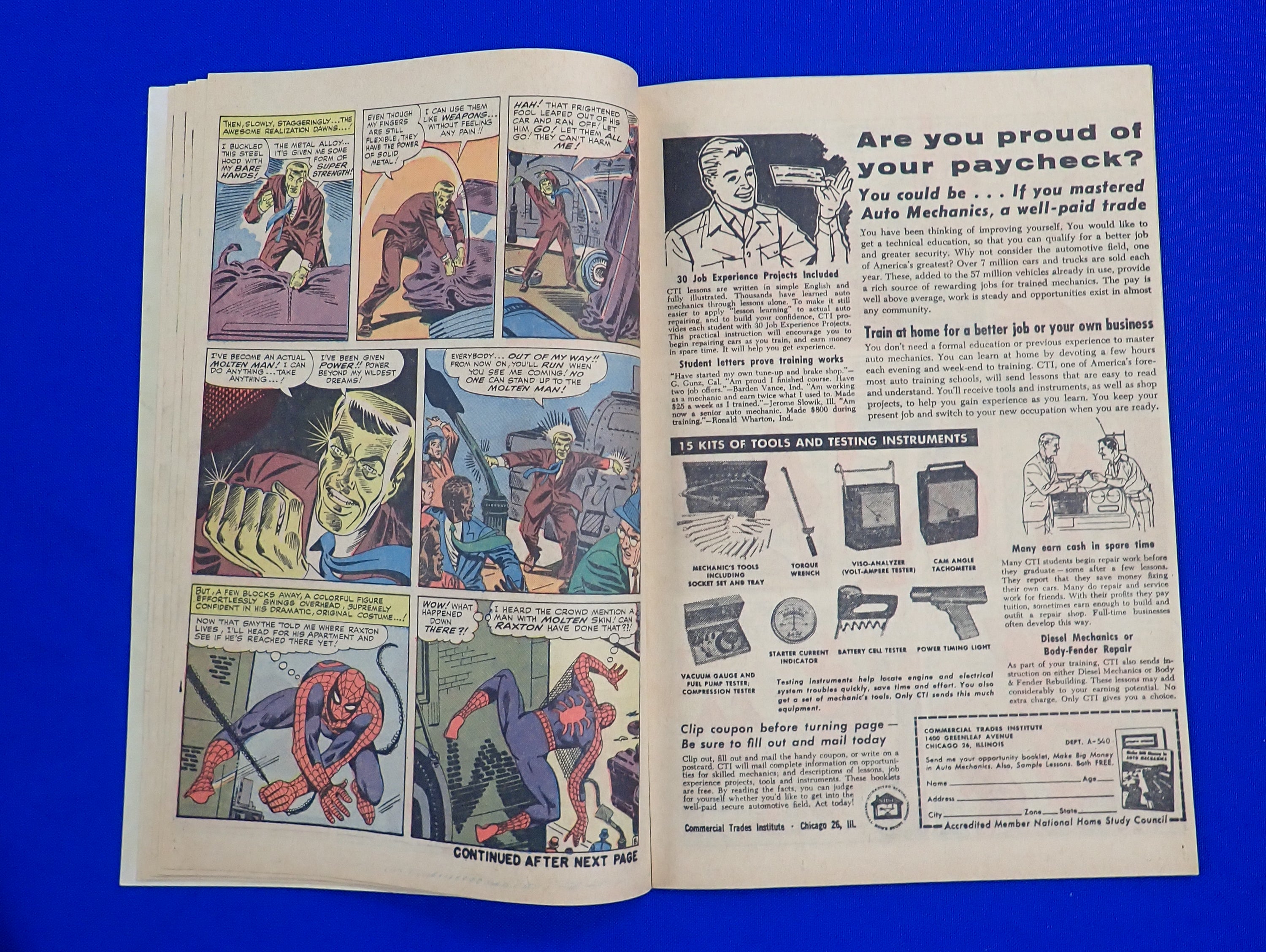 Amazing Spider-Man #28 (1965) - VF-/VF (7.5-8.0) - 1st App. & Origin of Molten Man