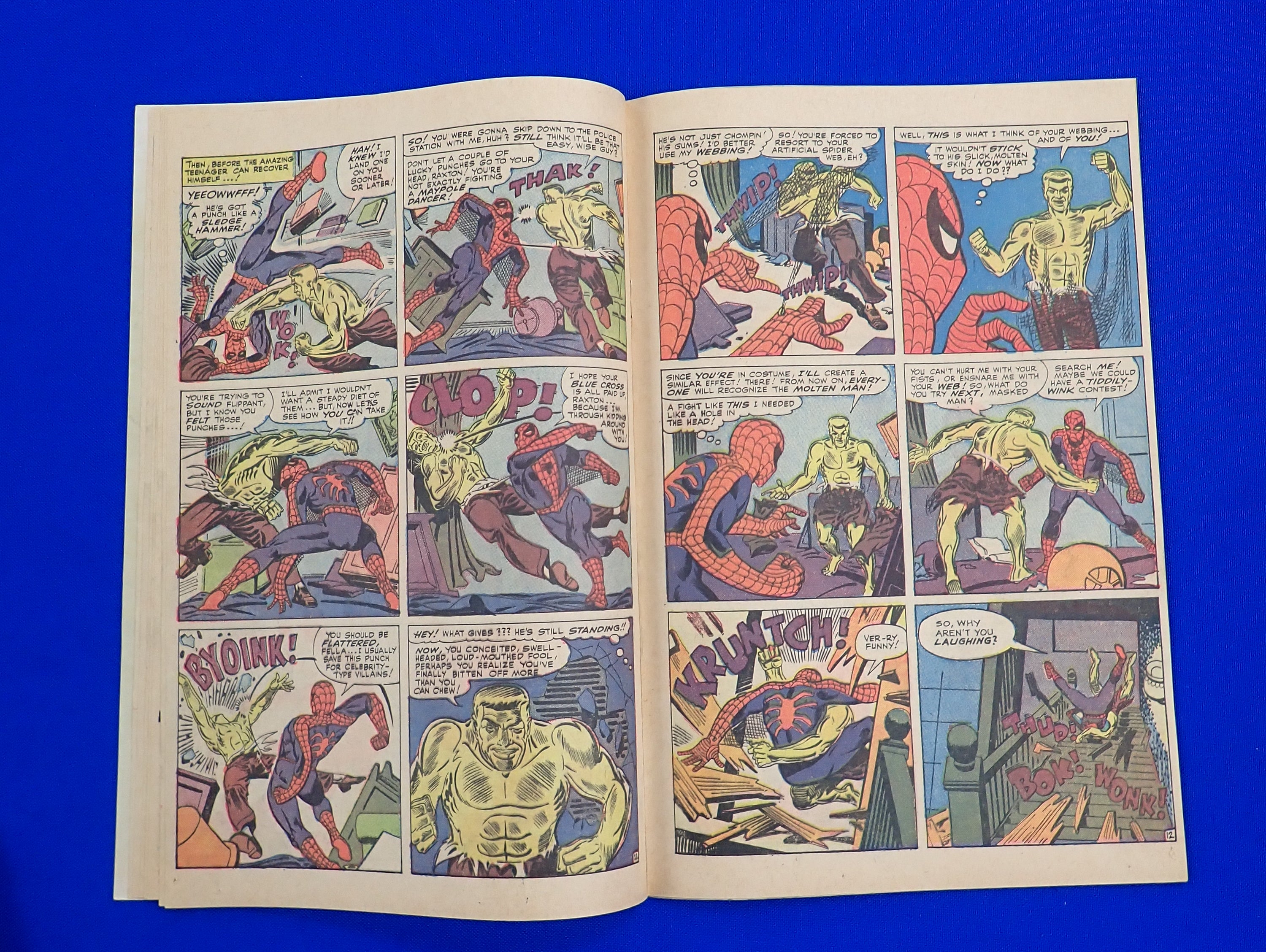 Amazing Spider-Man #28 (1965) - VF-/VF (7.5-8.0) - 1st App. & Origin of Molten Man