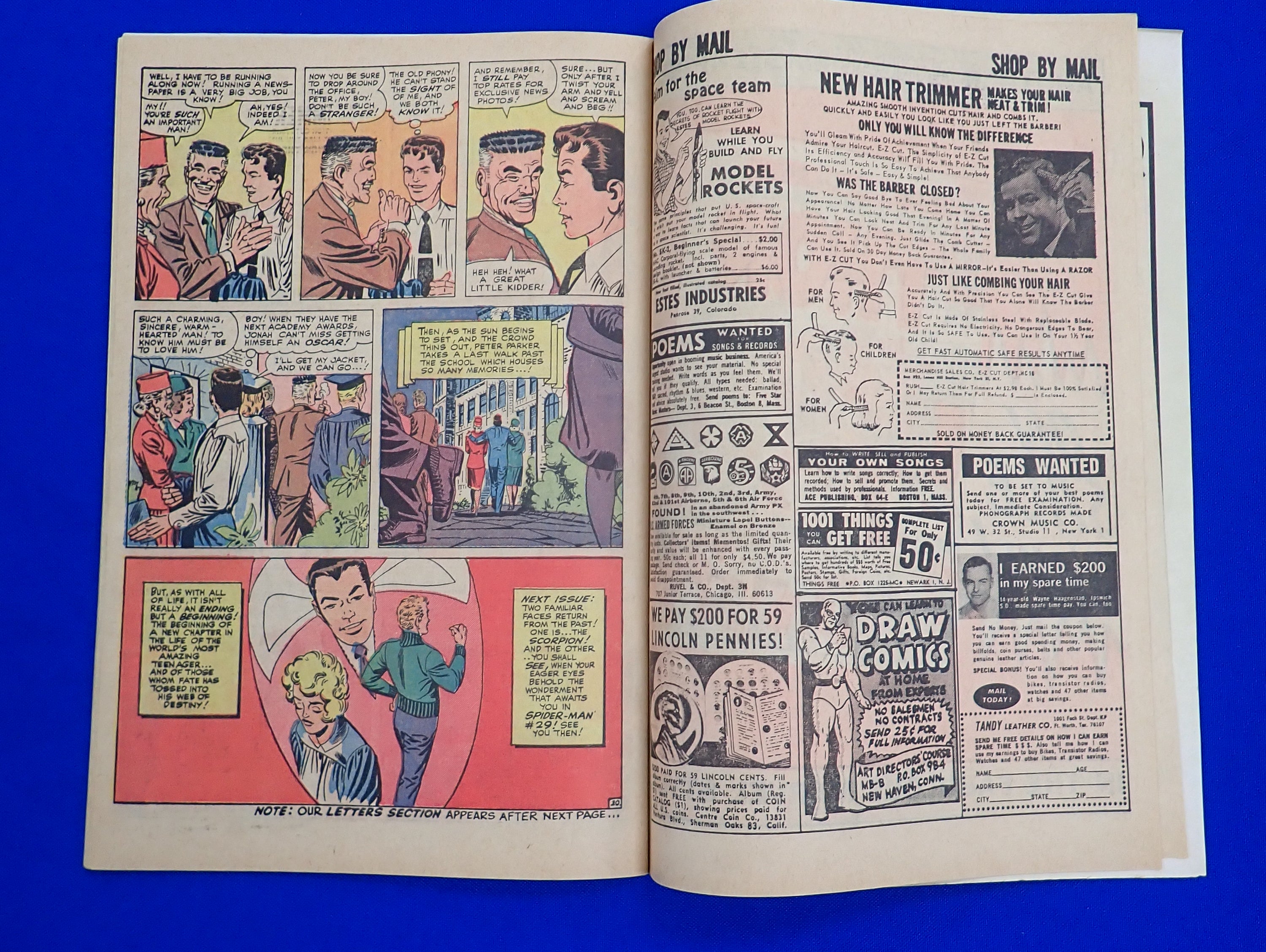 Amazing Spider-Man #28 (1965) - VF-/VF (7.5-8.0) - 1st App. & Origin of Molten Man