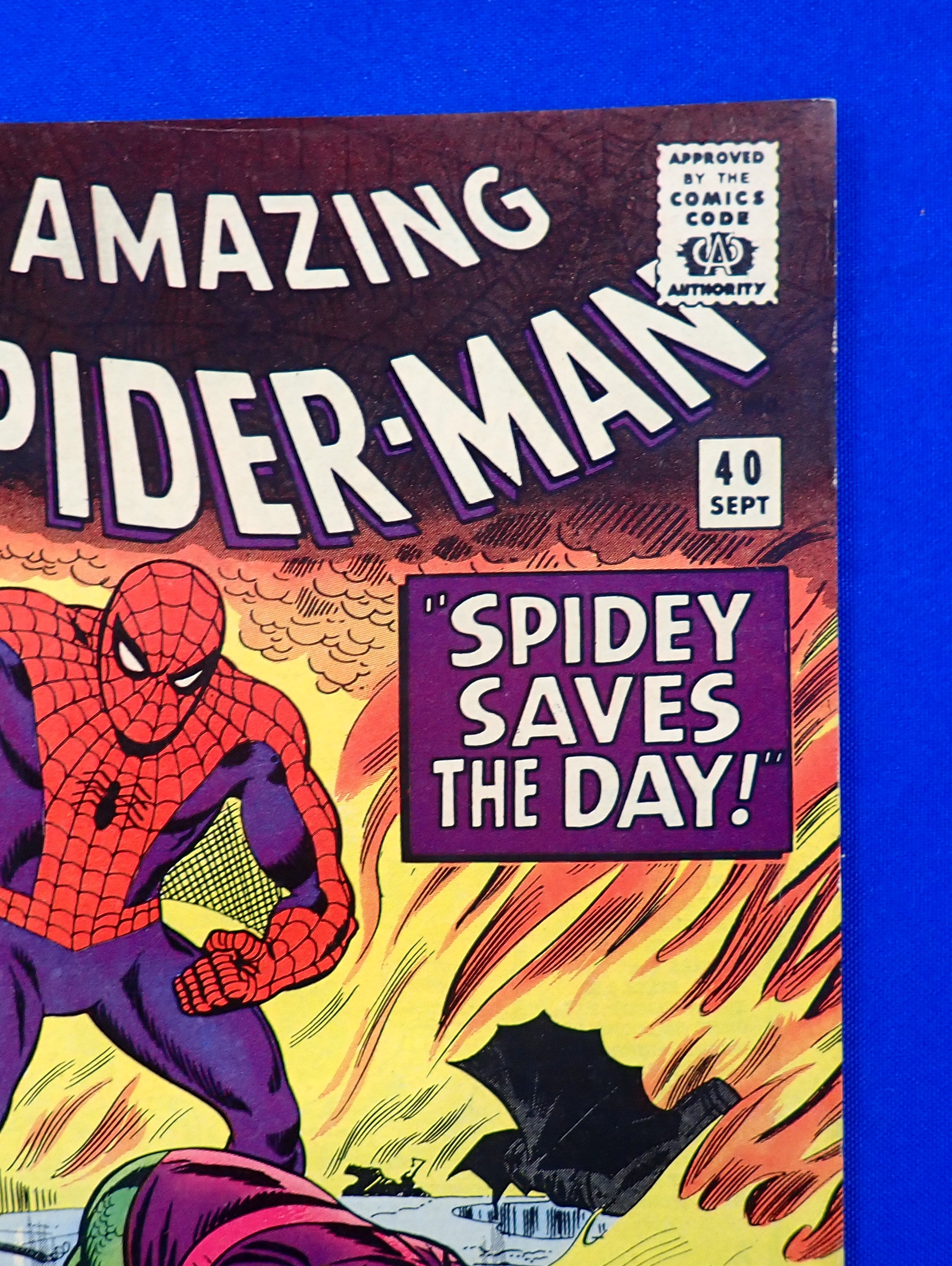 Amazing Spider-Man #40 (1966) - VF- (7.5) - Origin of Green Goblin