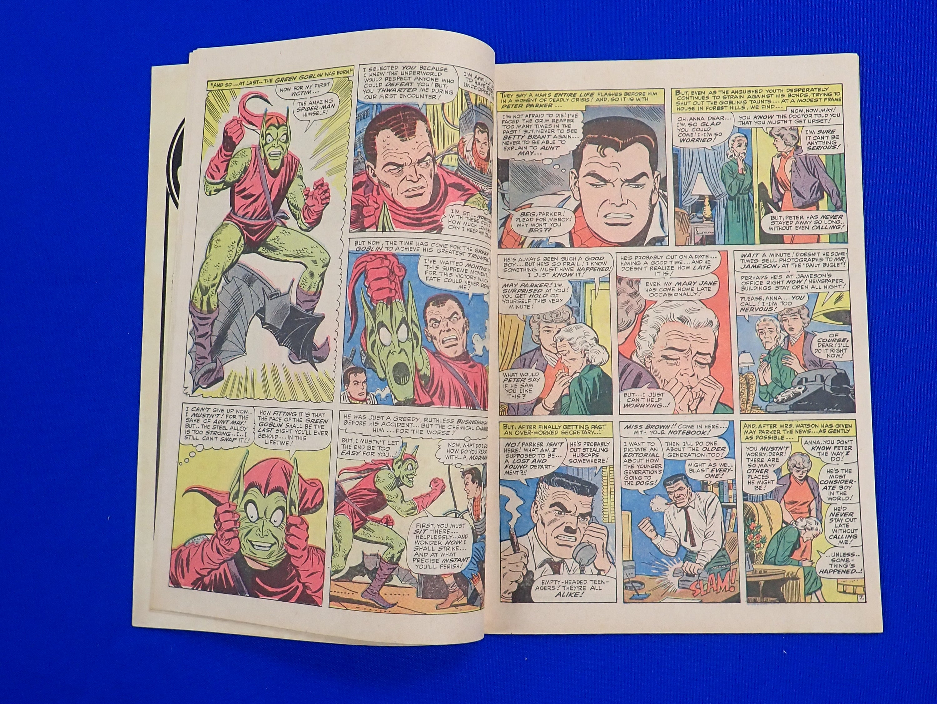 Amazing Spider-Man #40 (1966) - VF- (7.5) - Origin of Green Goblin