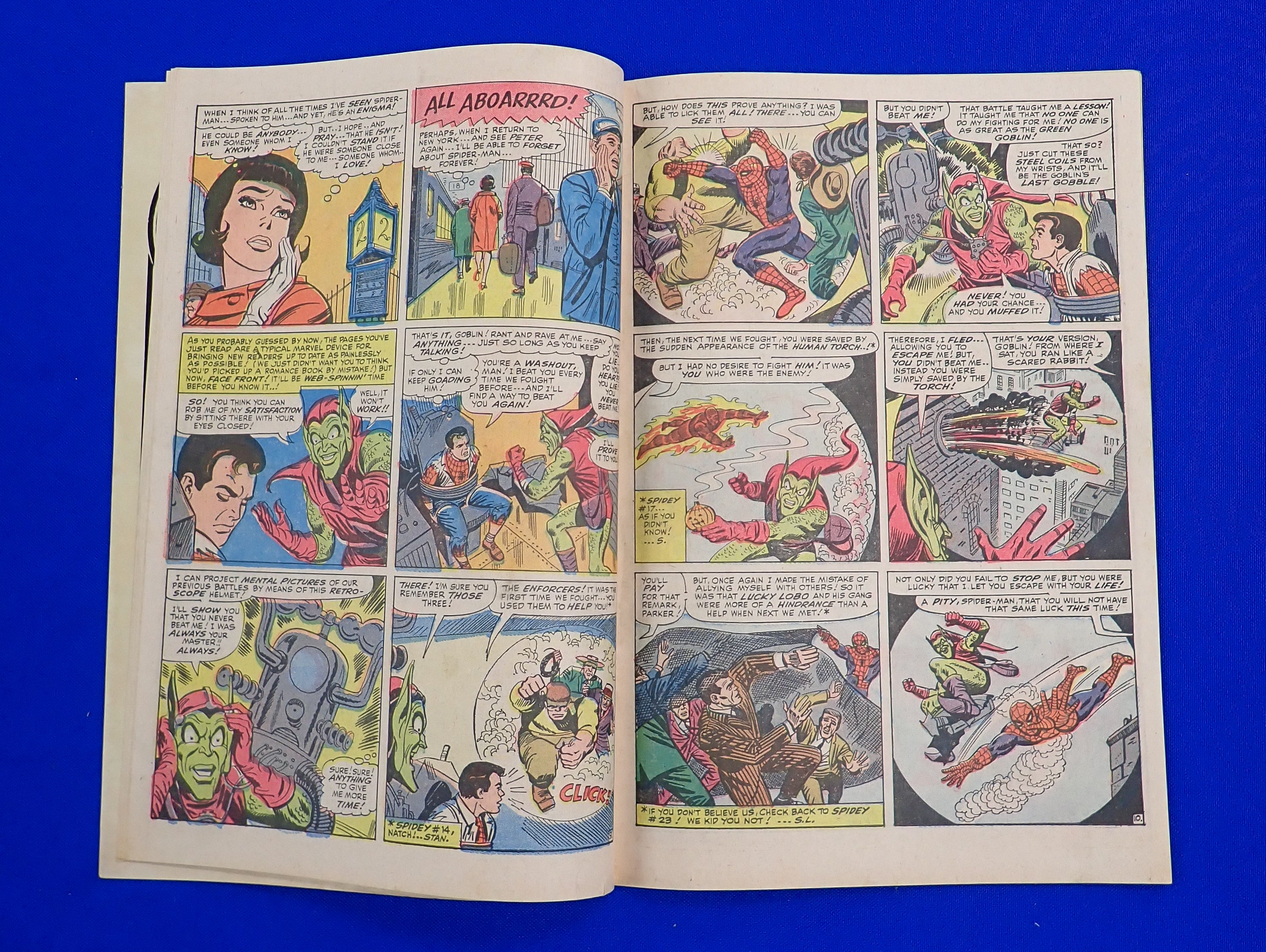 Amazing Spider-Man #40 (1966) - VF- (7.5) - Origin of Green Goblin