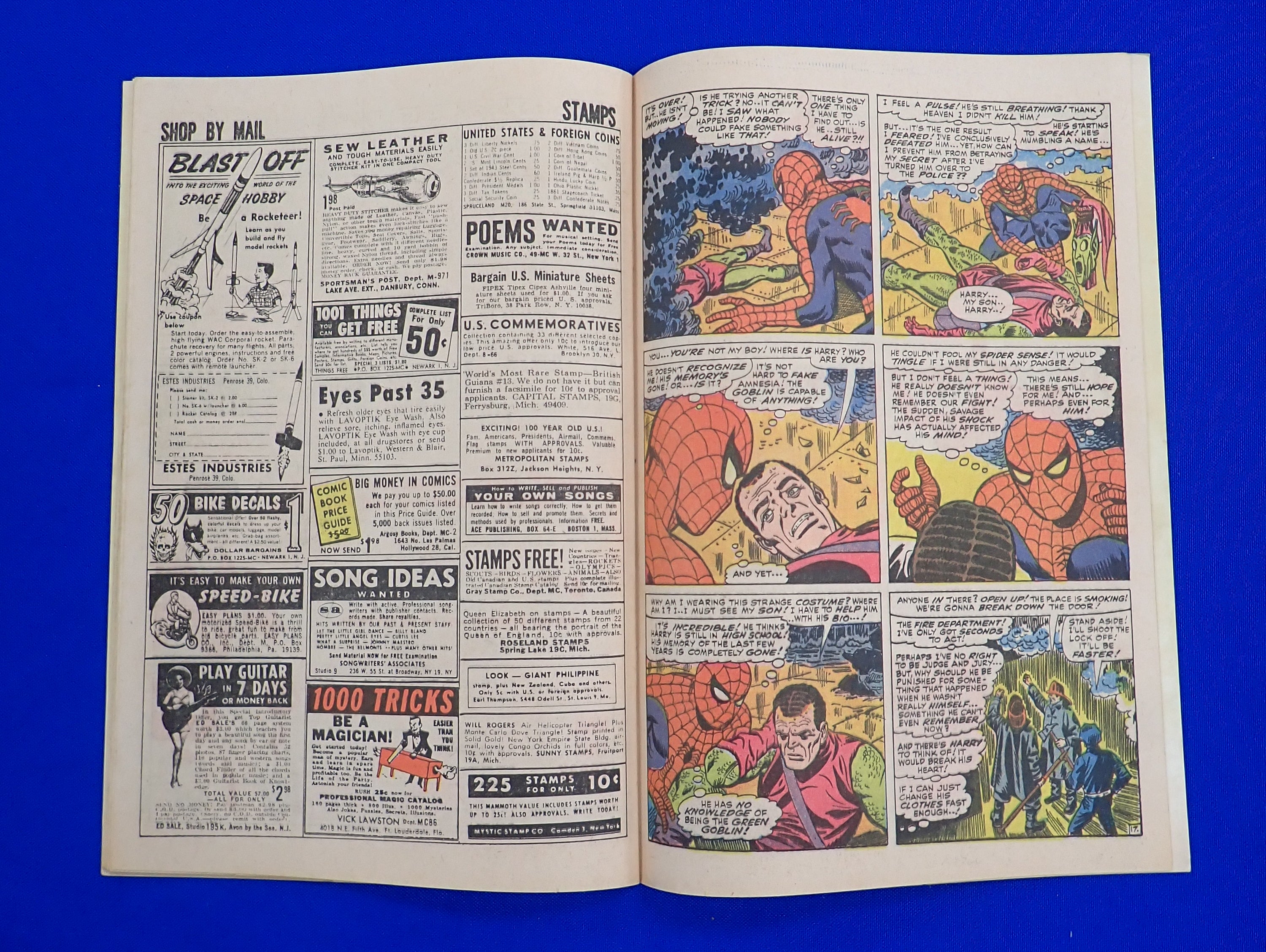 Amazing Spider-Man #40 (1966) - VF- (7.5) - Origin of Green Goblin