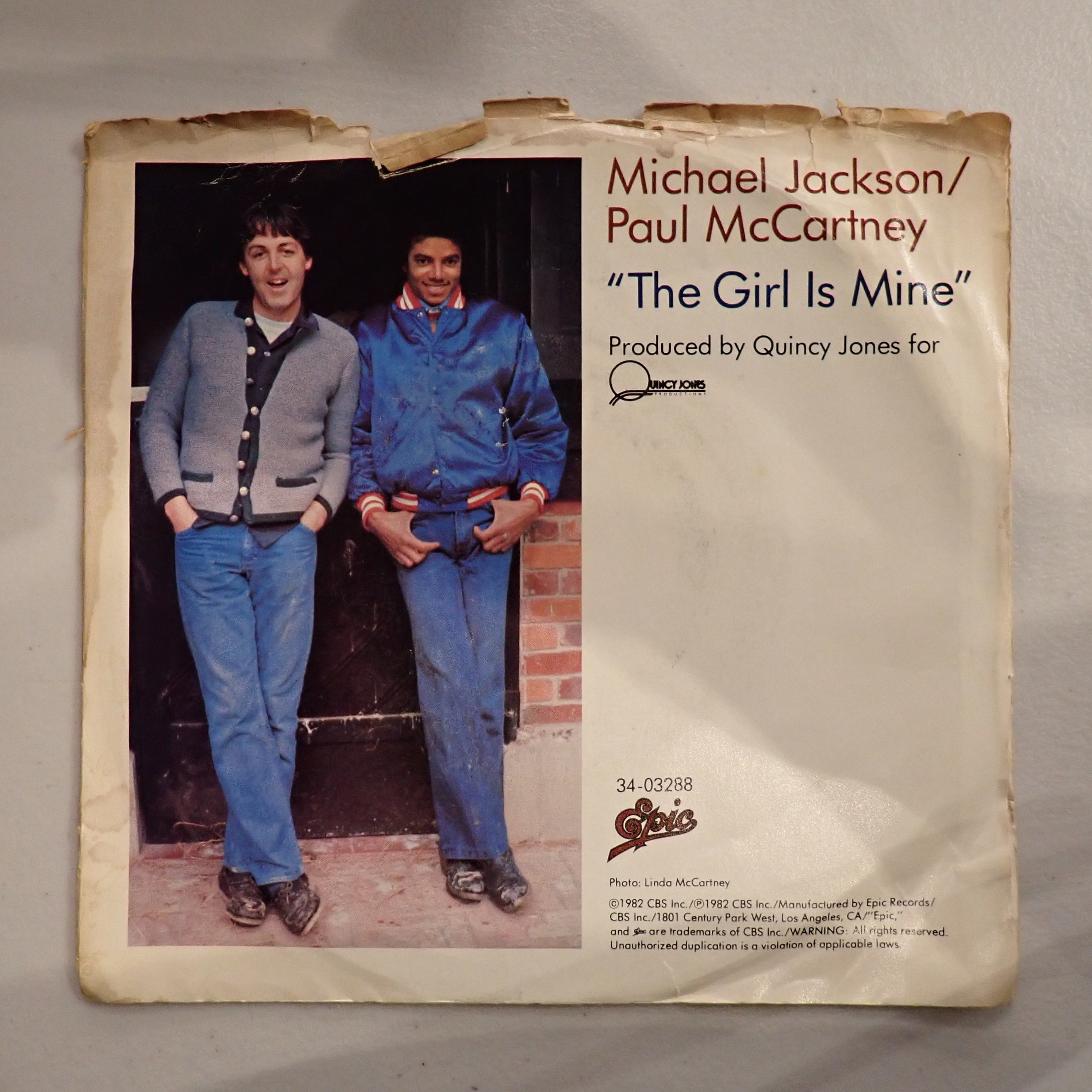 Michael Jackson/Paul McCartney - The Girl Is Mine