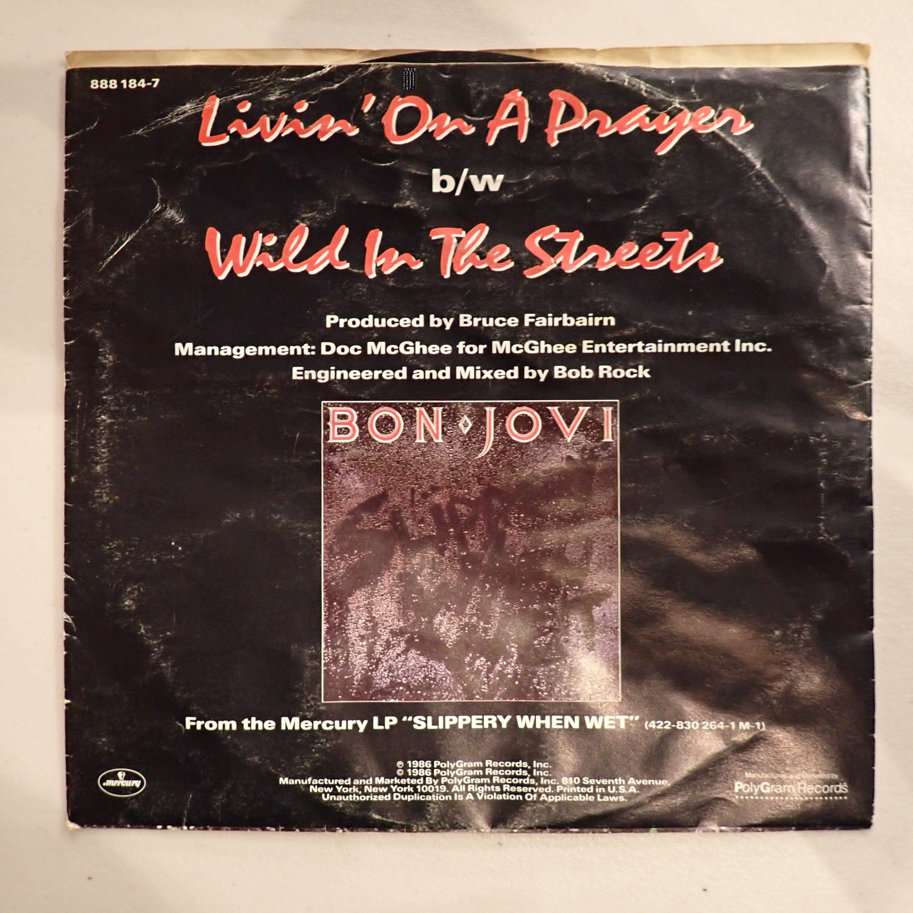 Bon Jovi - Livin' On A Prayer