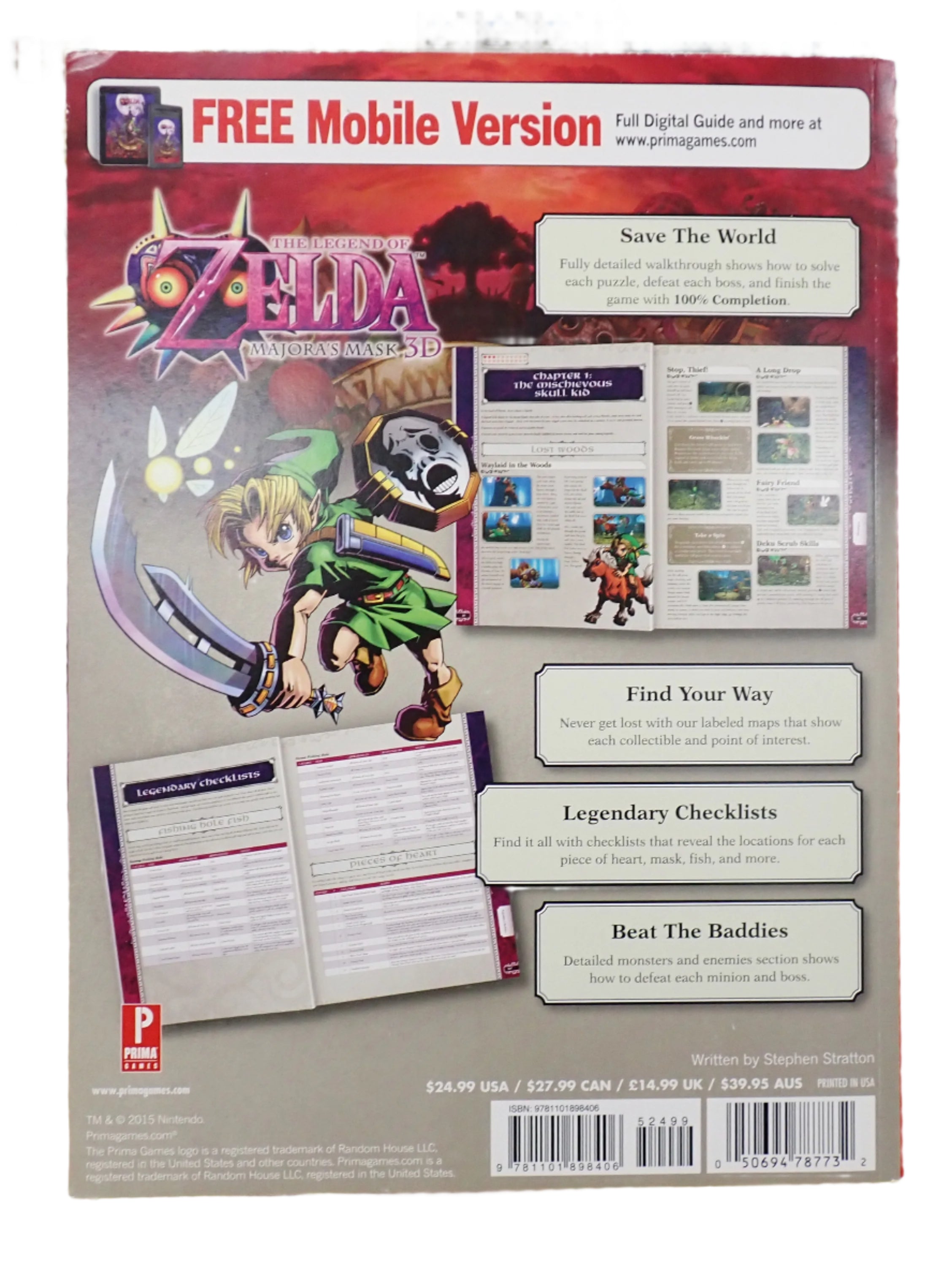 The Legend of Zelda: Majora's Mask 3D PRIMA Guide