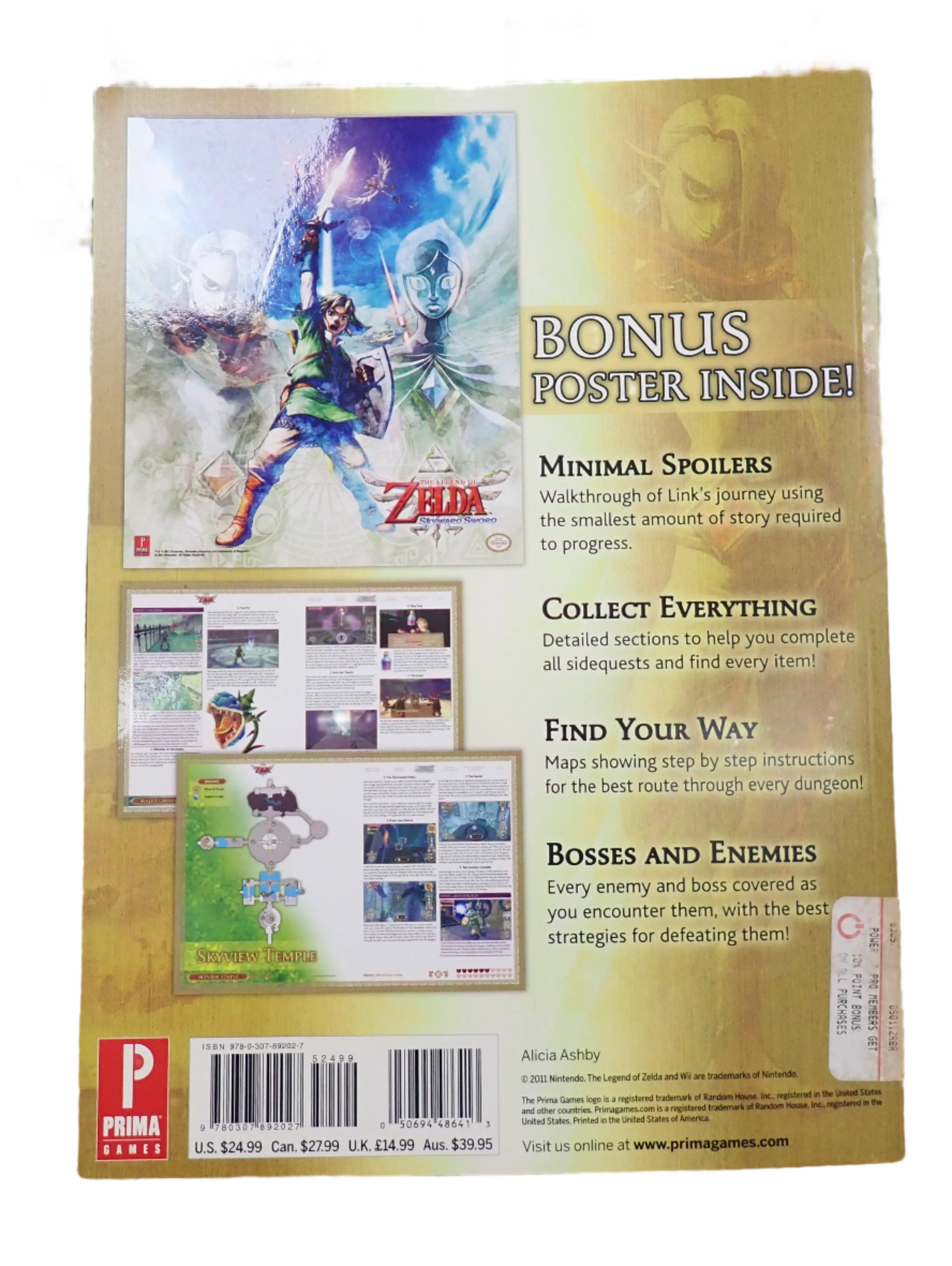 The Legend of Zelda: Skyward Sword Premiere Edition Guide