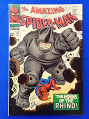 Amazing Spider-Man #41 (1966) - FN+ (6.5) - 1st App. of Rhino