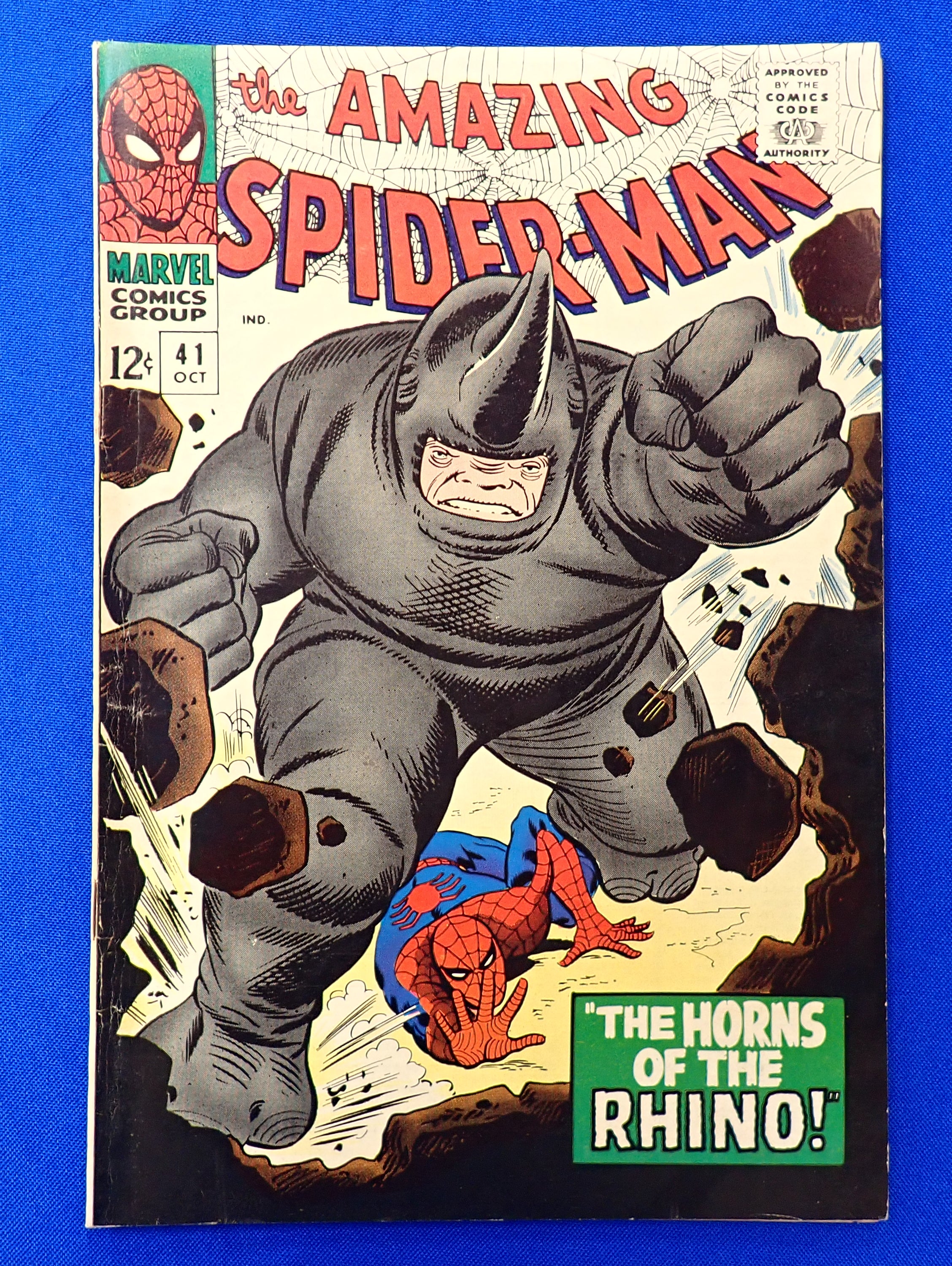 Amazing Spider-Man #41 (1966) - FN+ (6.5) - 1st App. of Rhino