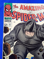 Amazing Spider-Man #41 (1966) - FN+ (6.5) - 1st App. of Rhino