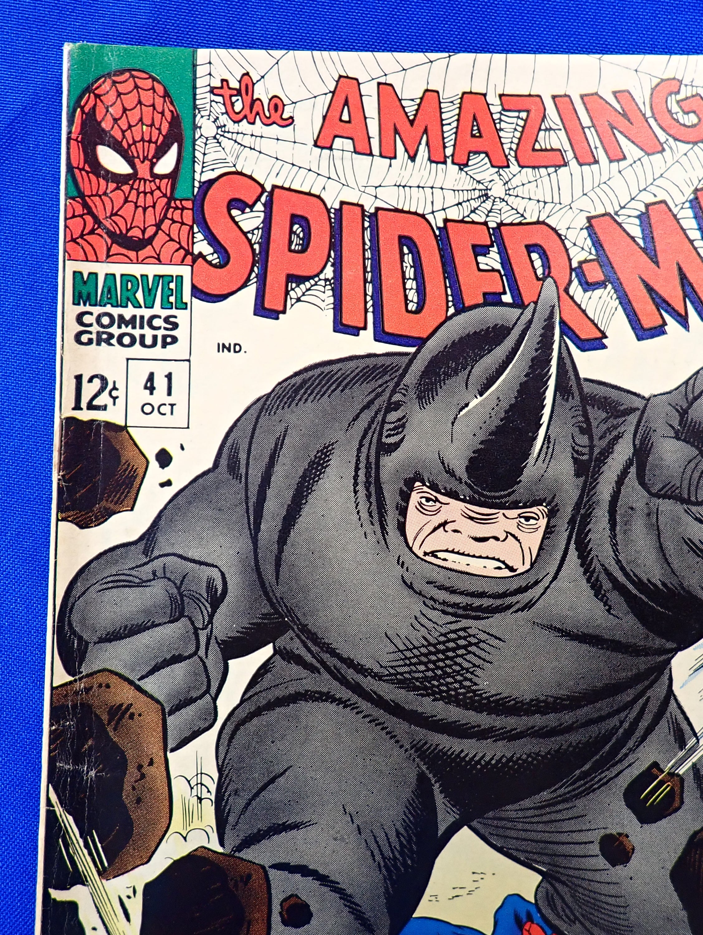 Amazing Spider-Man #41 (1966) - FN+ (6.5) - 1st App. of Rhino