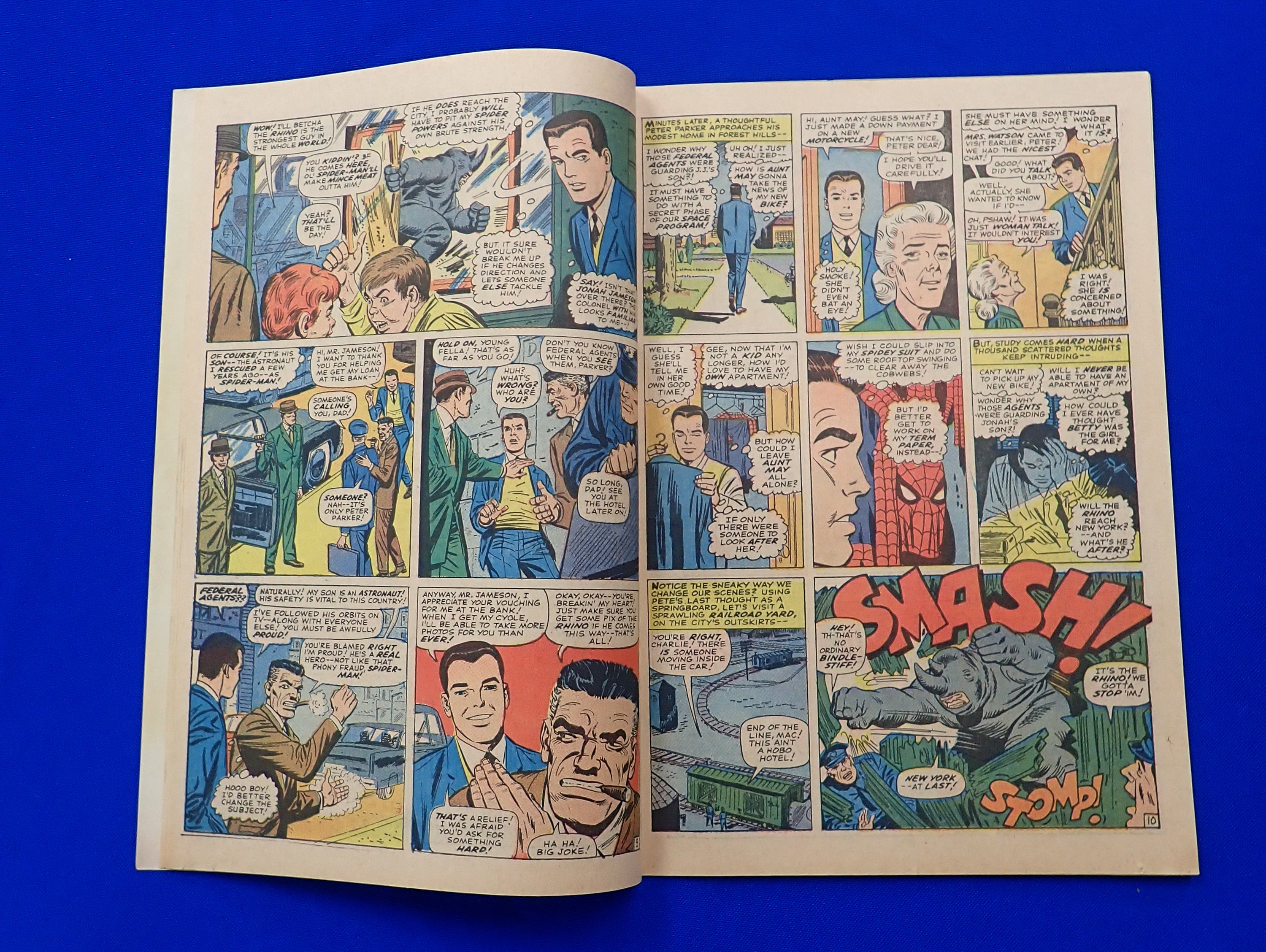Amazing Spider-Man #41 (1966) - FN+ (6.5) - 1st App. of Rhino