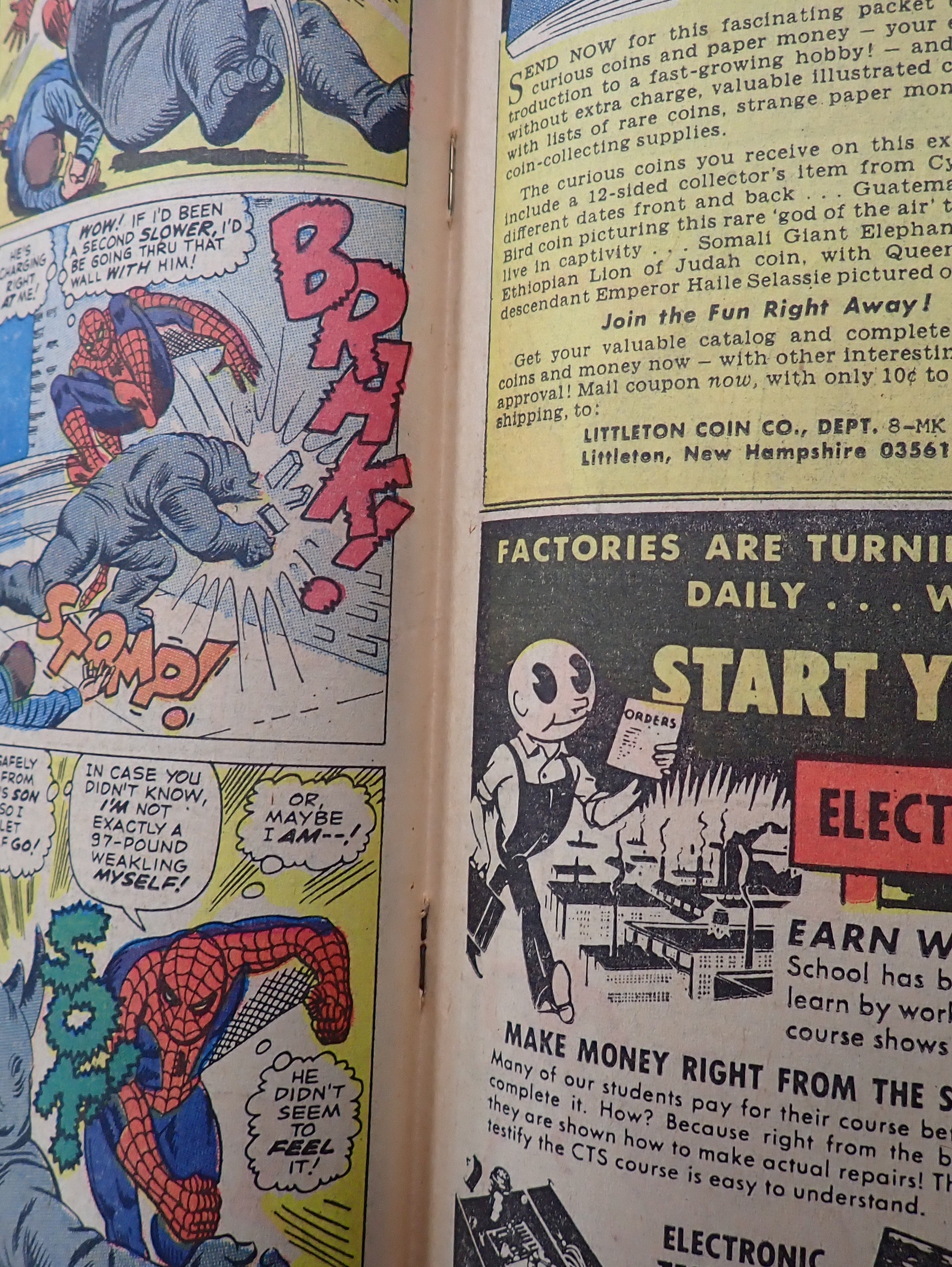 Amazing Spider-Man #41 (1966) - FN+ (6.5) - 1st App. of Rhino