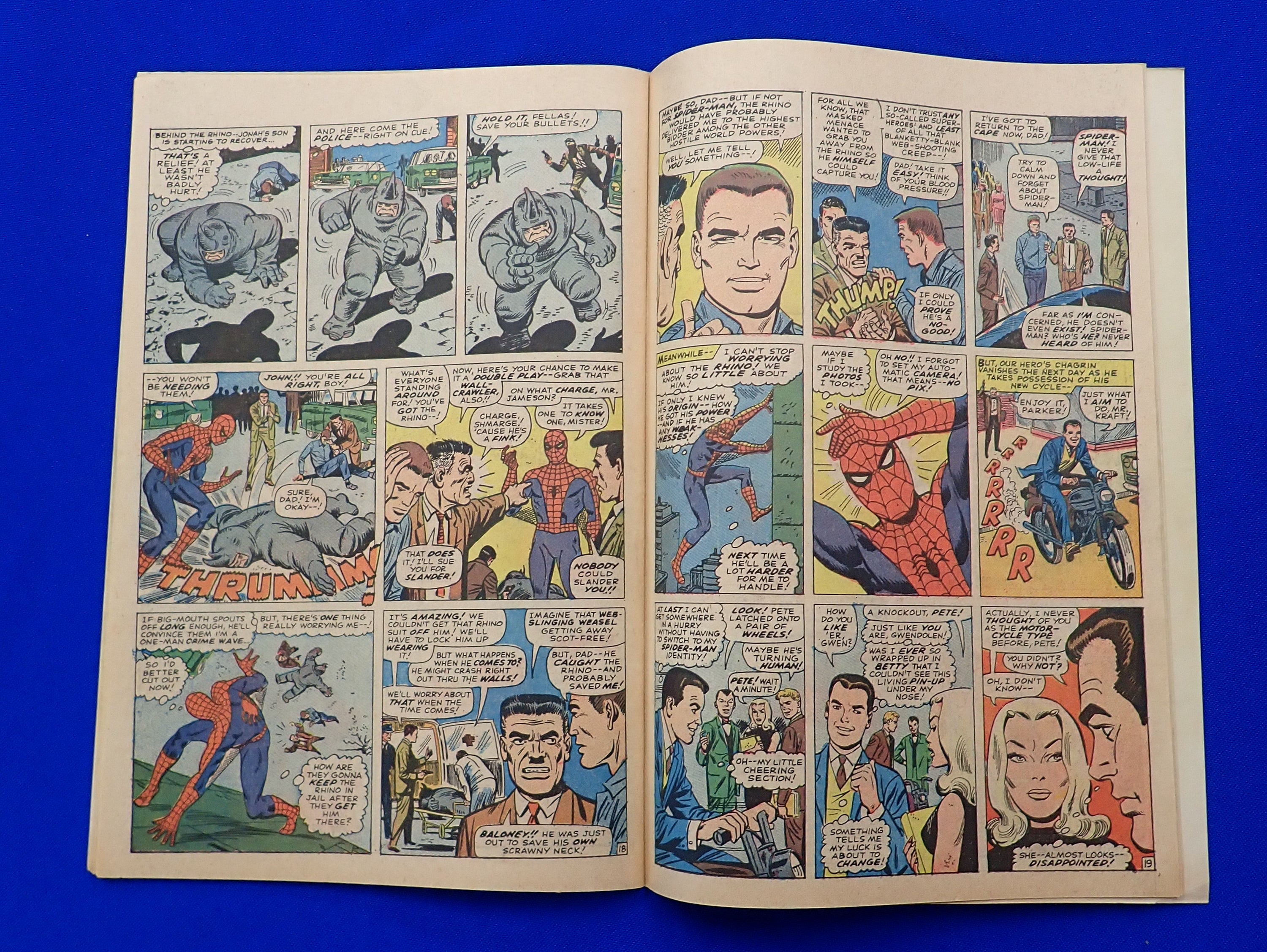 Amazing Spider-Man #41 (1966) - FN+ (6.5) - 1st App. of Rhino