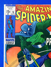Amazing Spider-Man #78 (1969) - FN/FN- (5.5-6.0) - 1st Prowler App.