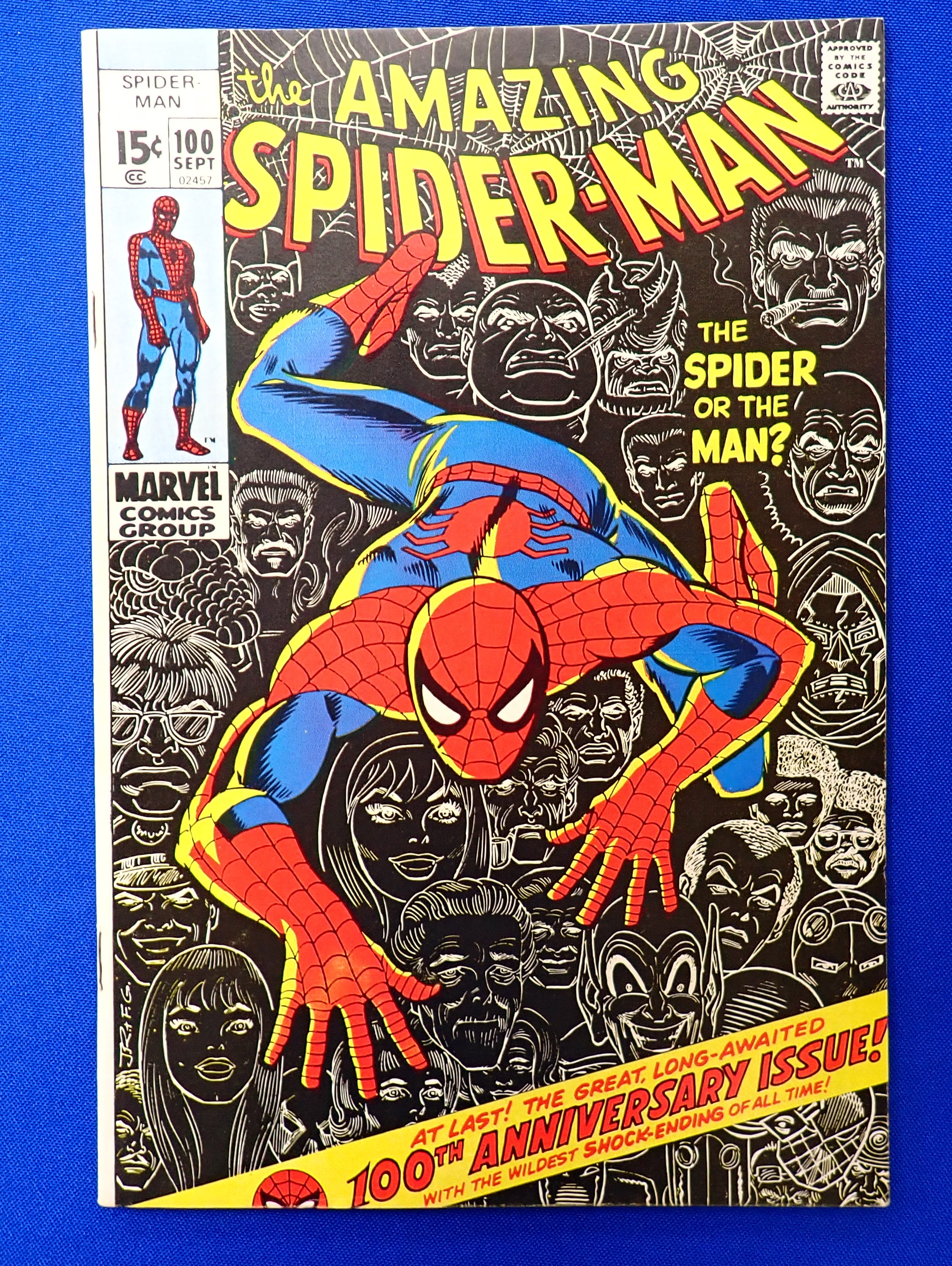 Amazing Spider-Man #100 (1970) - VF+/NM (8.5-9.0) - Milestone Issue