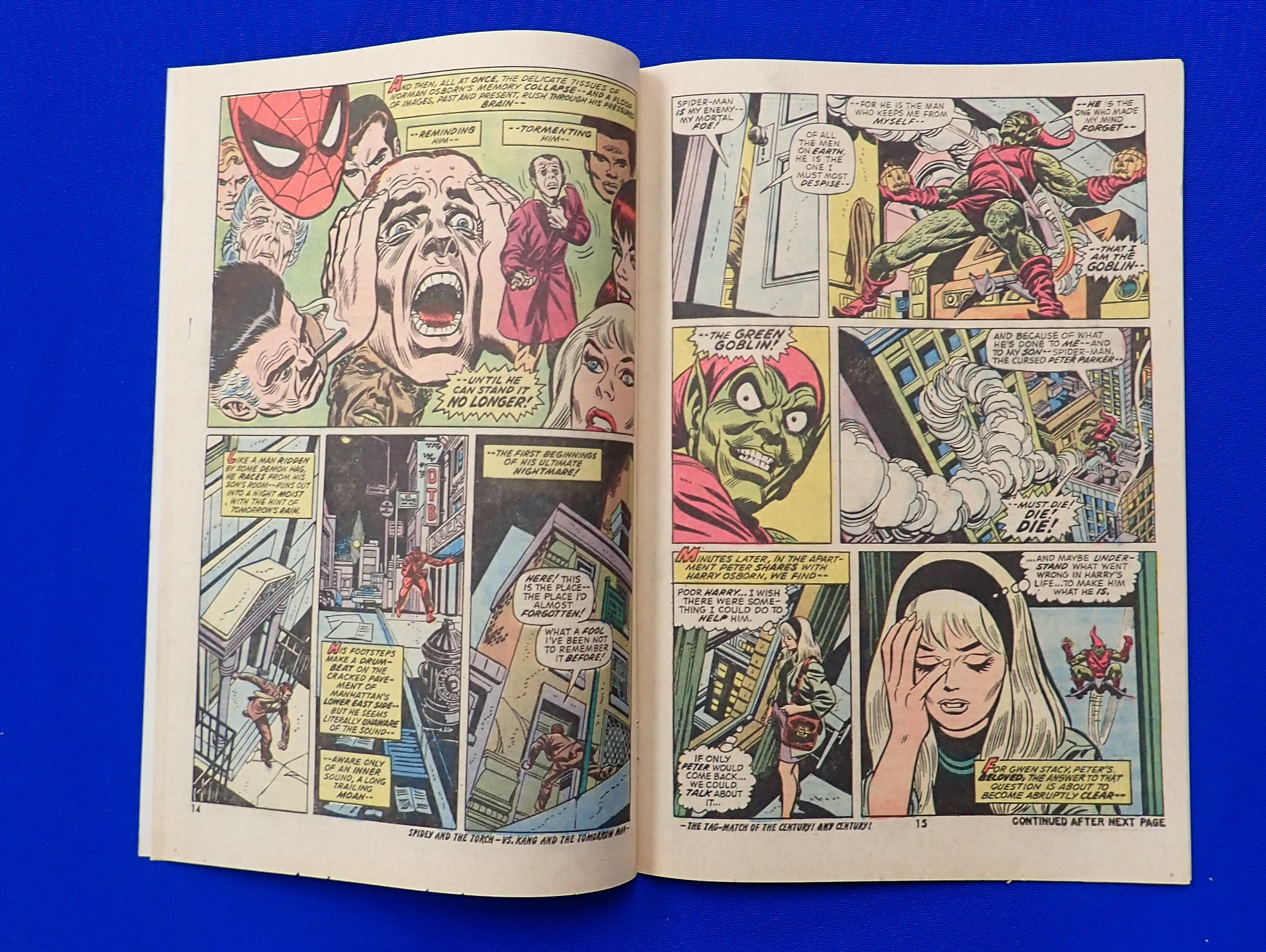 Amazing Spider-Man #121 (1973) - VF+/NM (8.5-9.0) - Death of Gwen Stacy